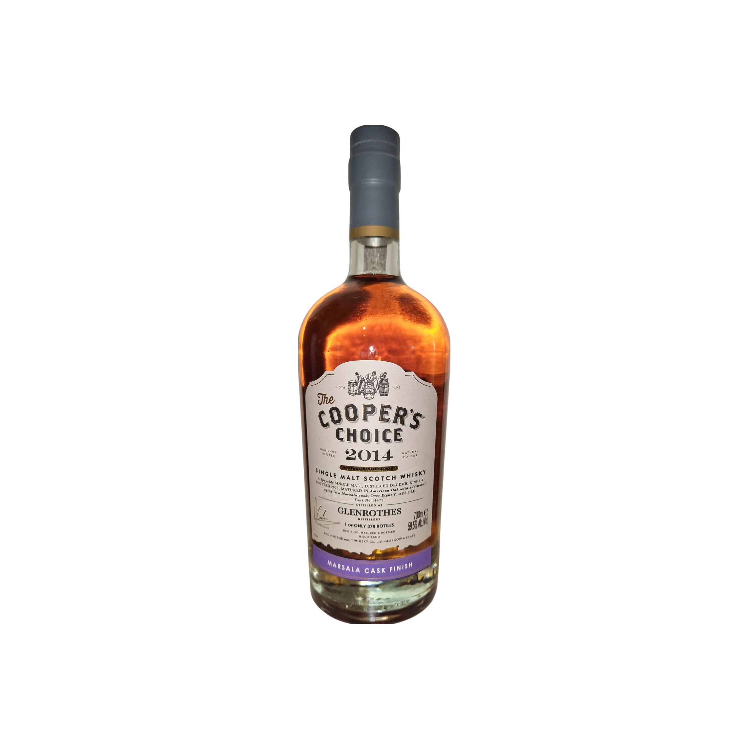 The Glenrothes The Cooper's Choice 2014 8 Years Single Malt Whisky