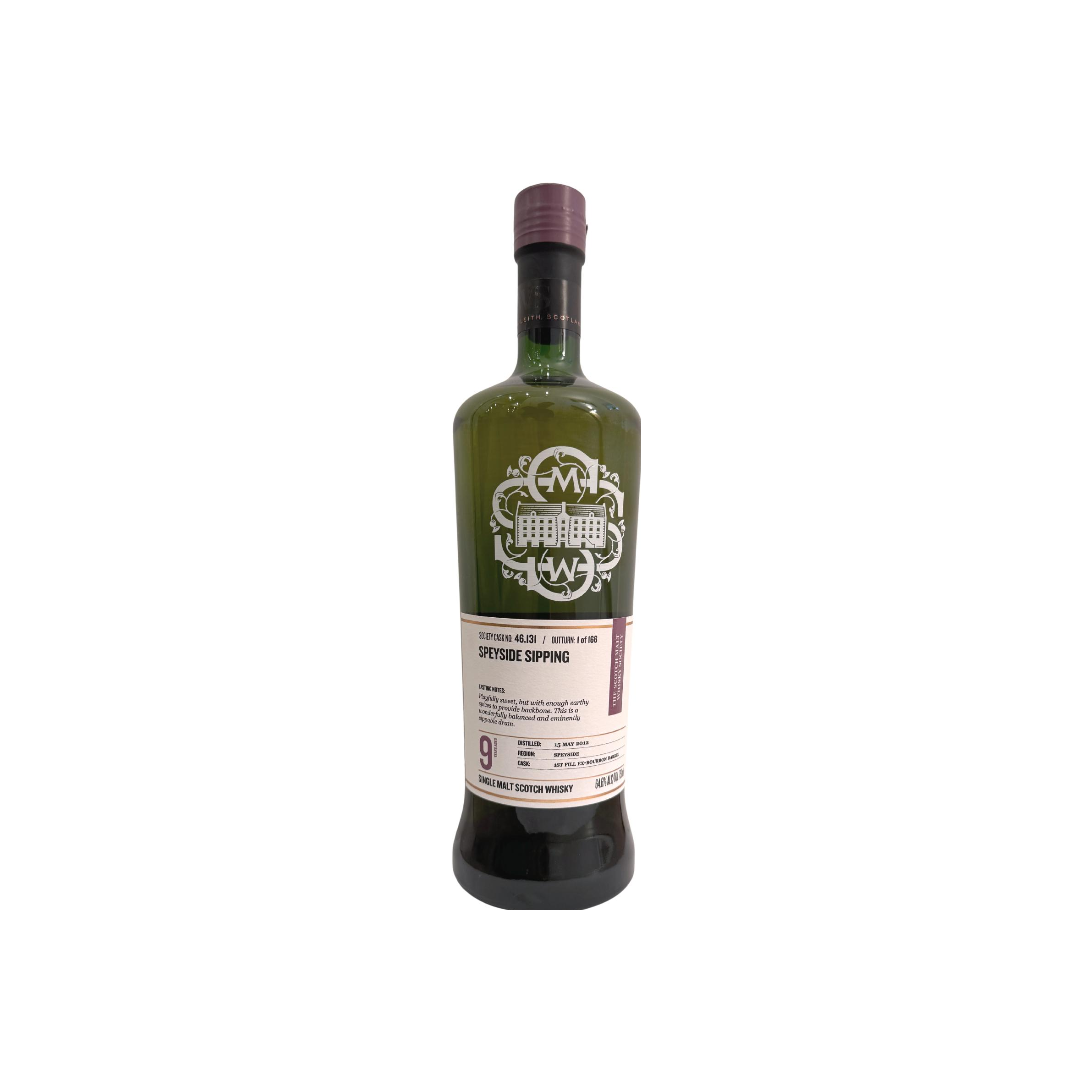 The Scotch Malt Whisky Society 2012 9 Years Single Malt Whisky