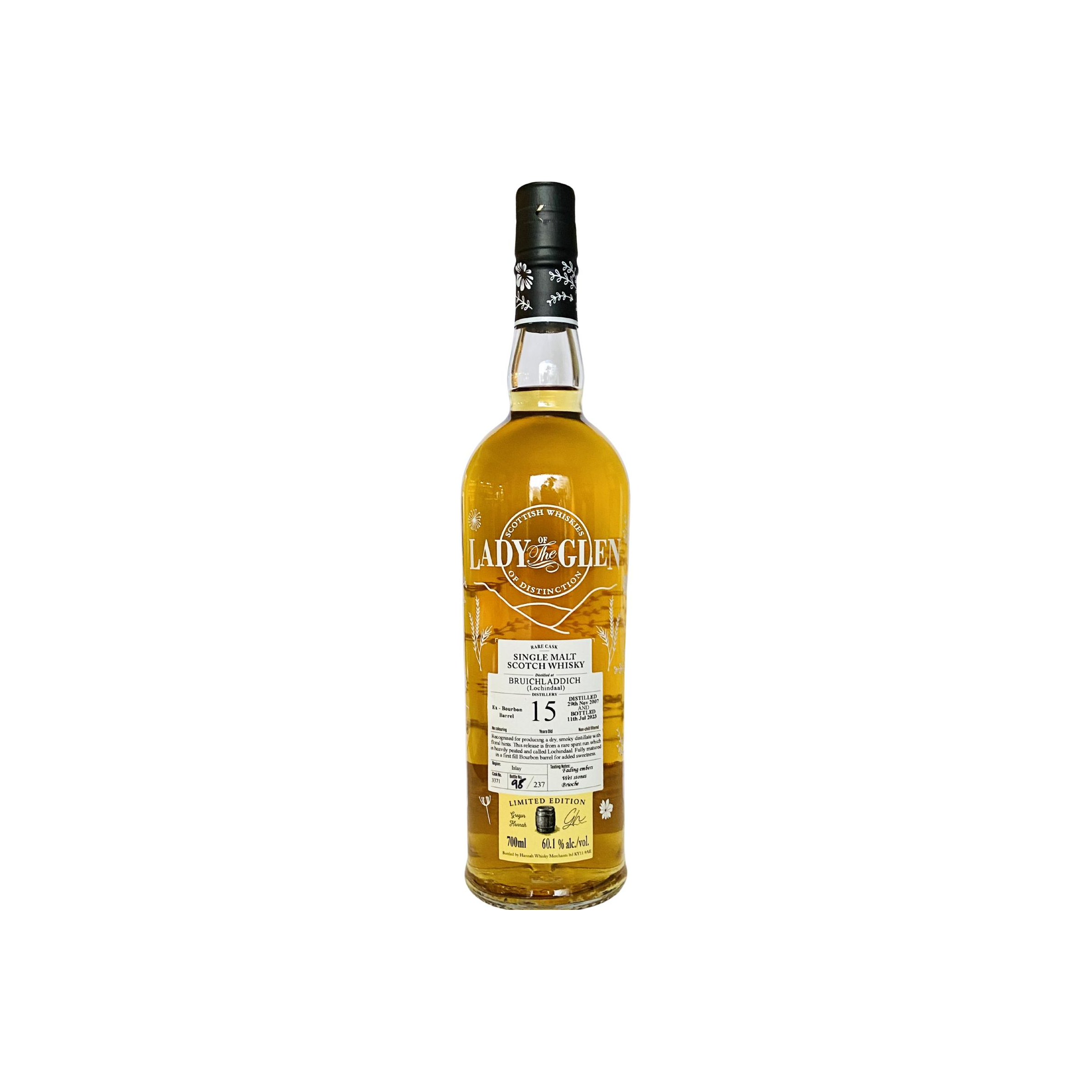 Bruichladdich 2007 15 Years Single Malt Whisky