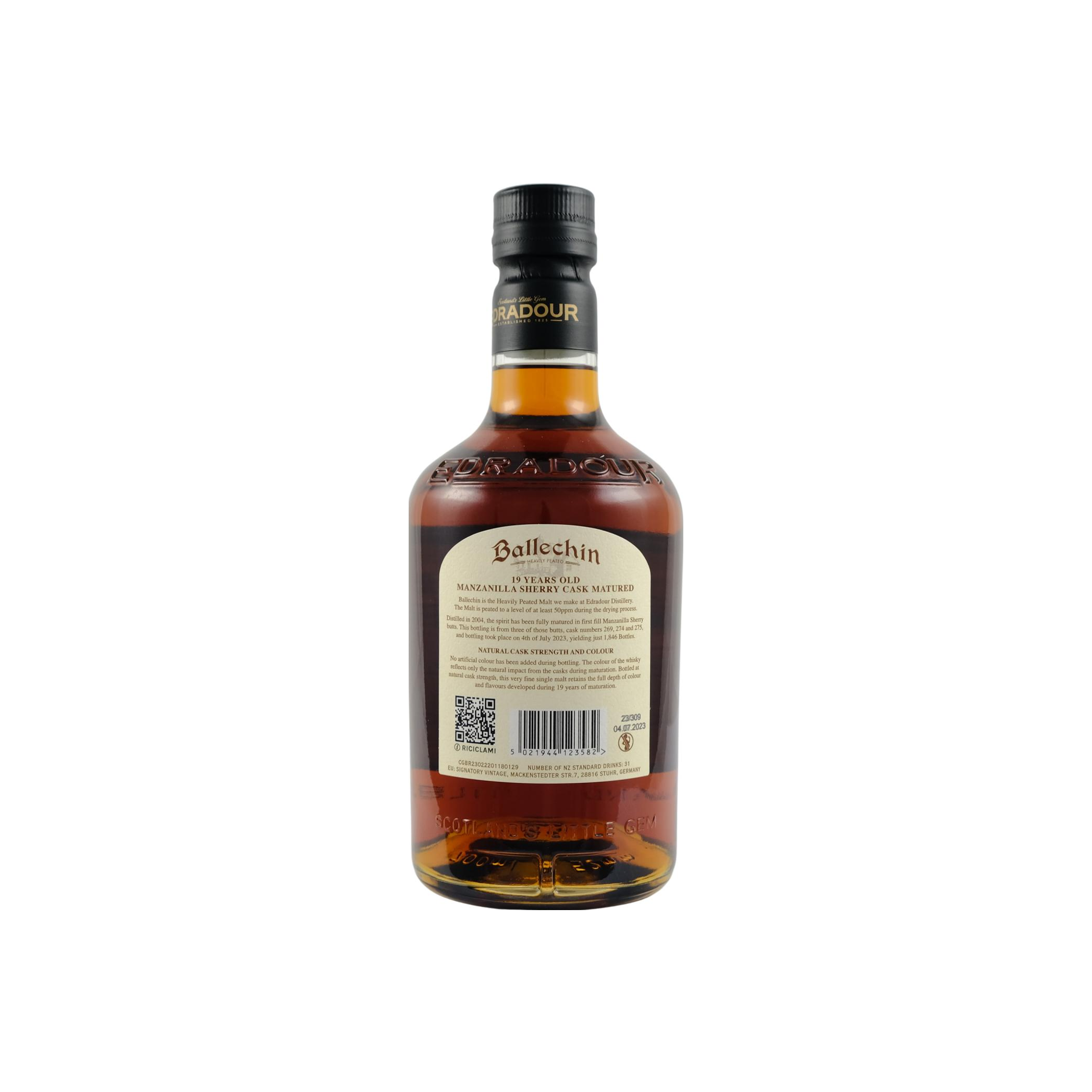 Ballechin 2004 19 Years Single Malt Whisky 2