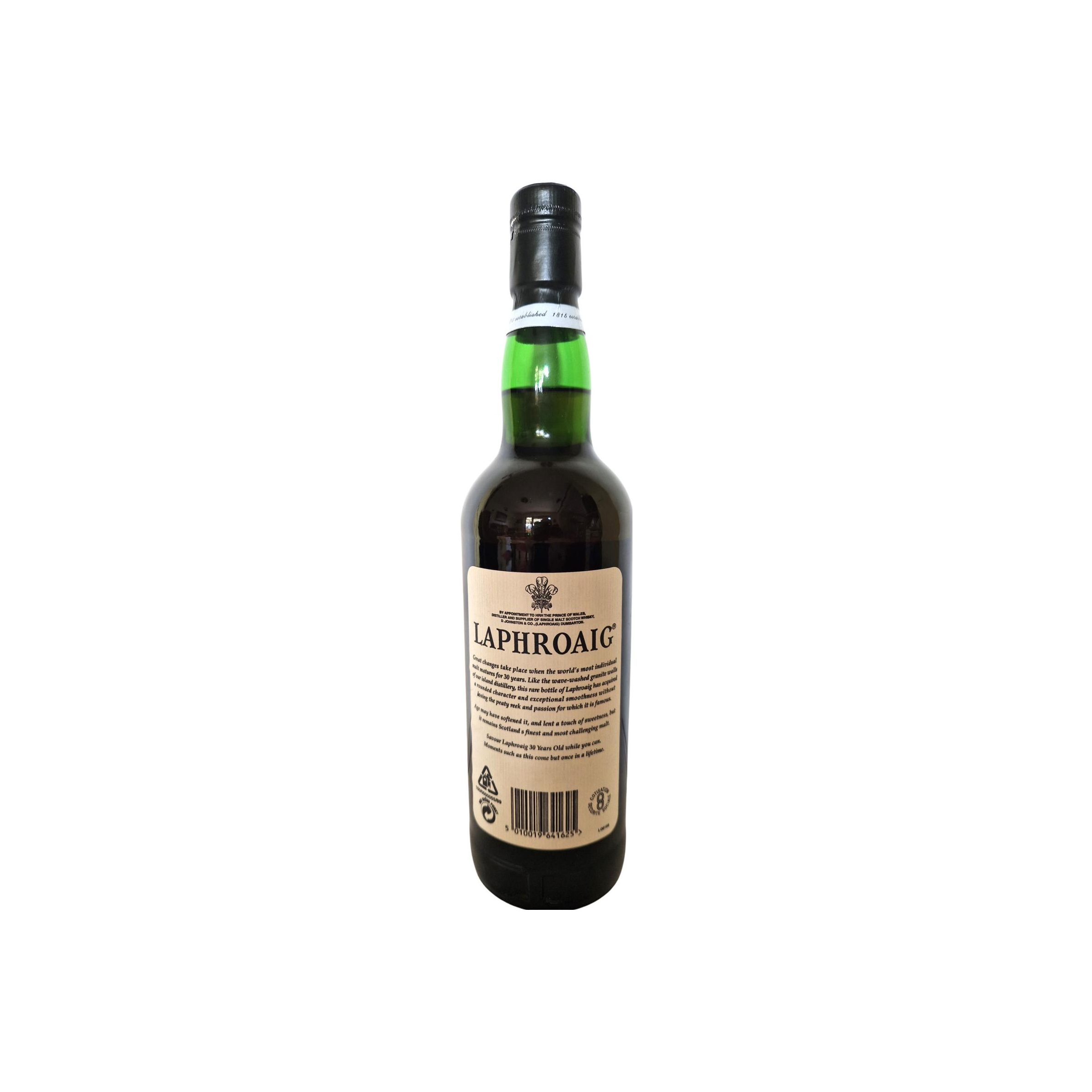 Laphroaig 30 Years Single Malt Whisky 2