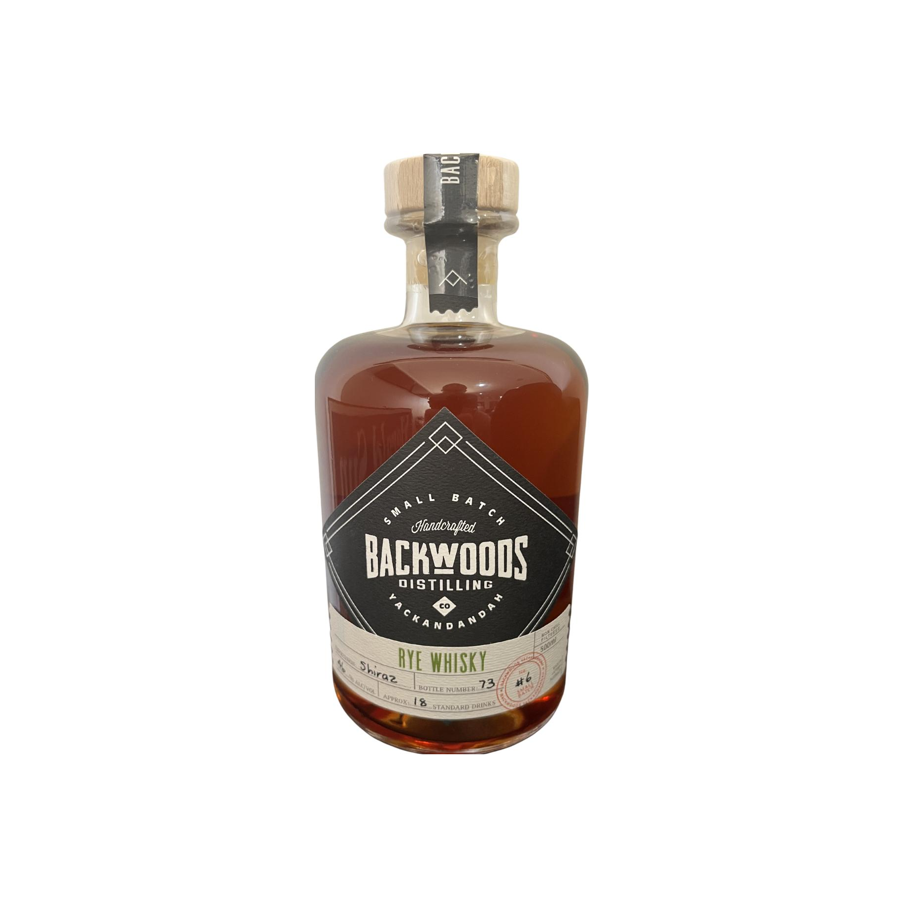 Backwoods Distilling Rye Whisky