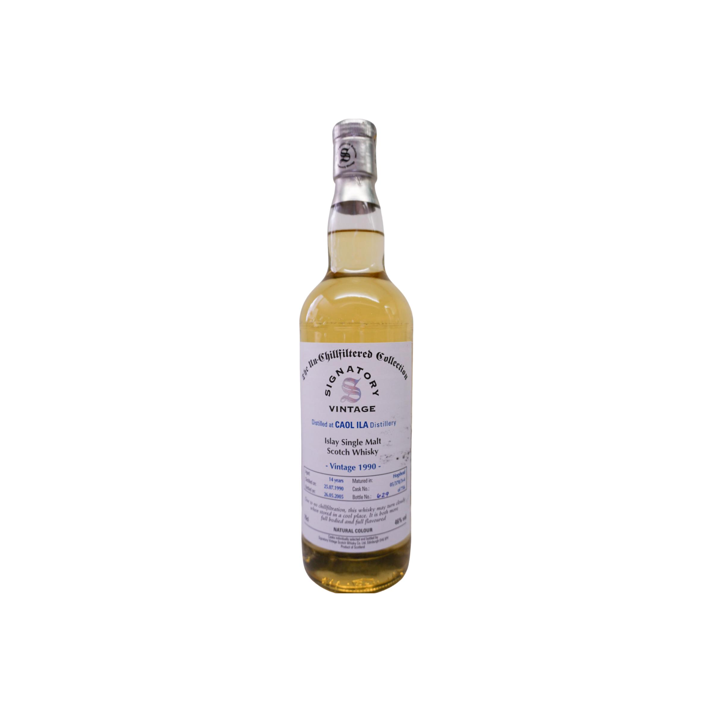 Caol Ila The Un-Chillfiltered Collection 1990 14 Years Single Malt Whisky