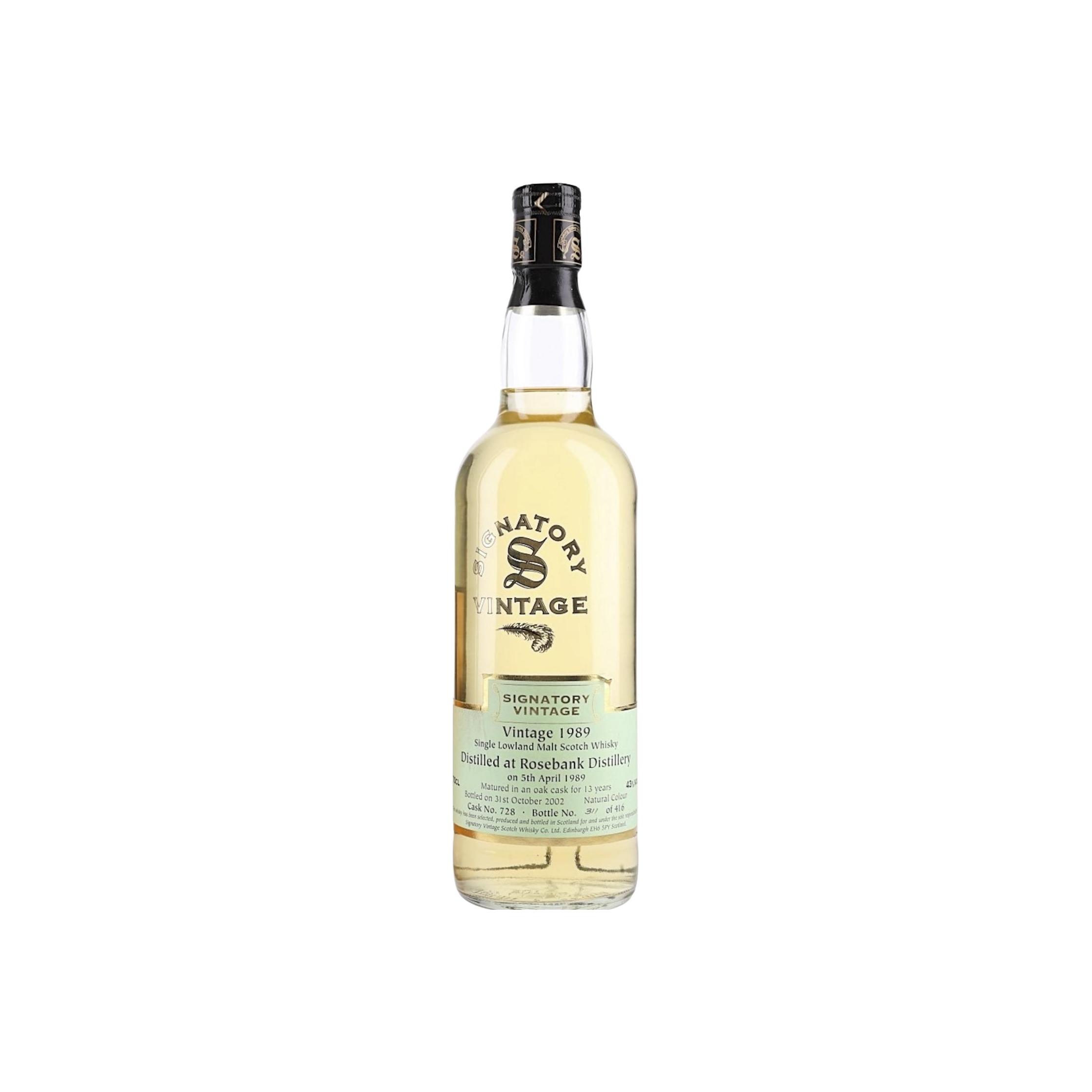 Rosebank Vintage Collection 1989 13 Years Single Malt Whisky