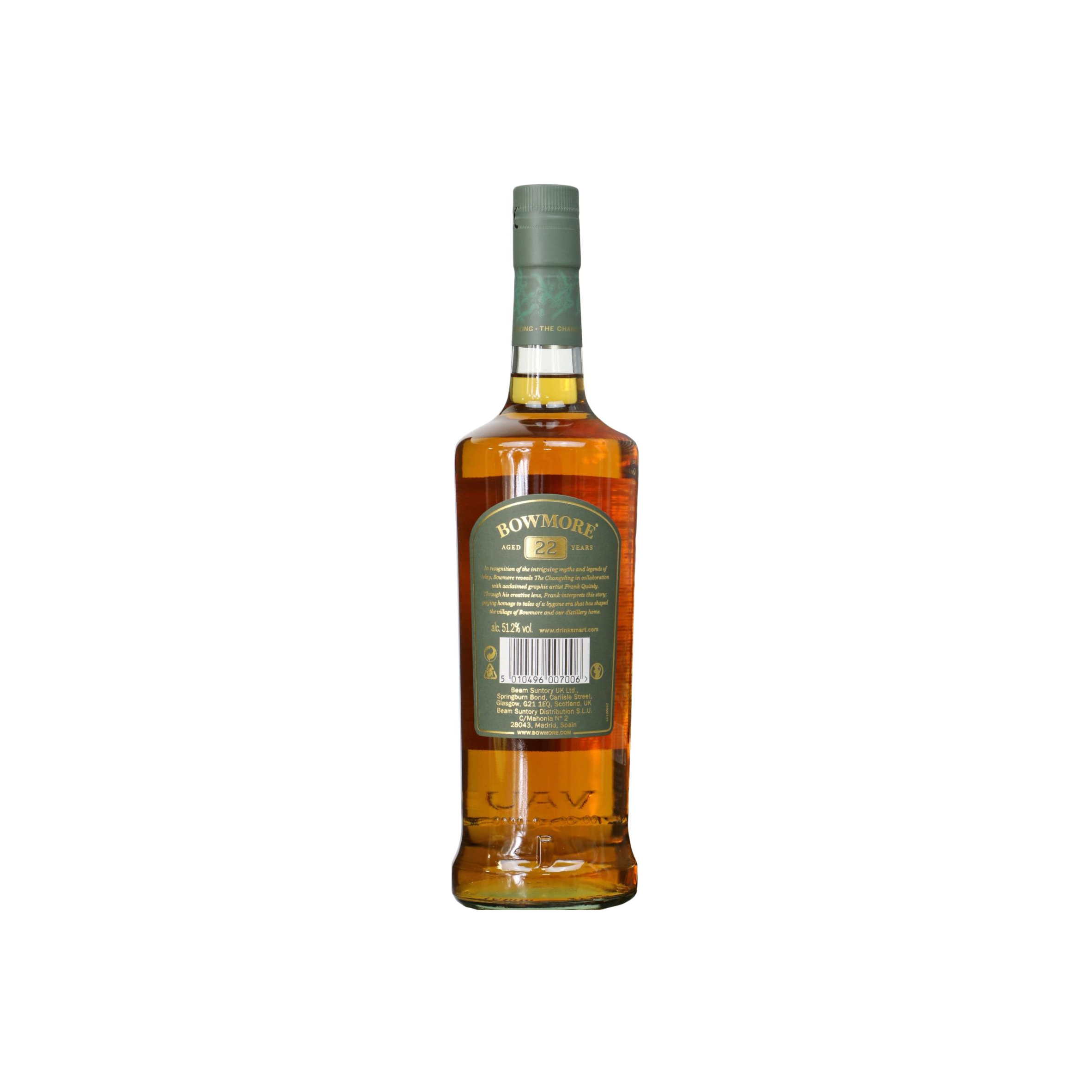 Bowmore 22 Years Single Malt Whisky 2