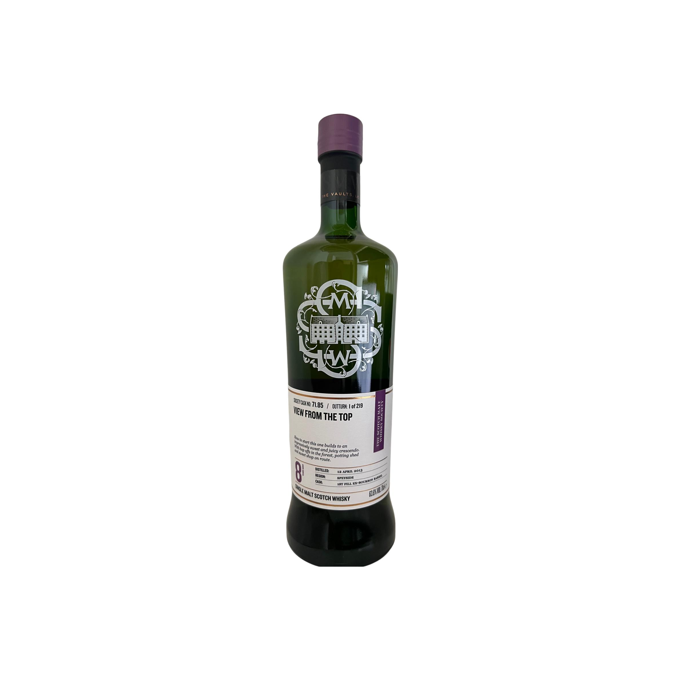 The Scotch Malt Whisky Society 2013 8 Years Single Malt Whisky