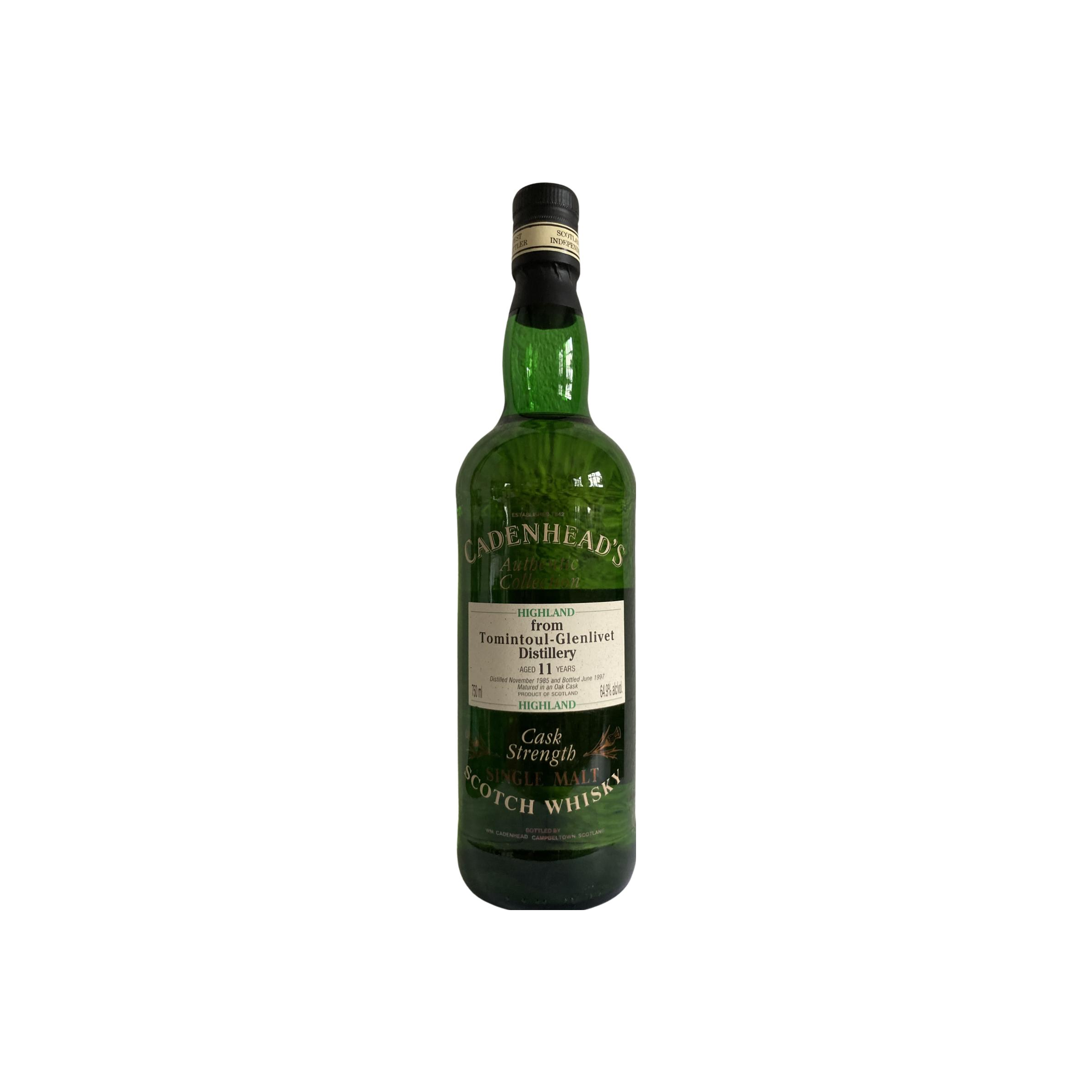 Tomintoul Authentic Collection 1985 11 Years Single Malt Whisky