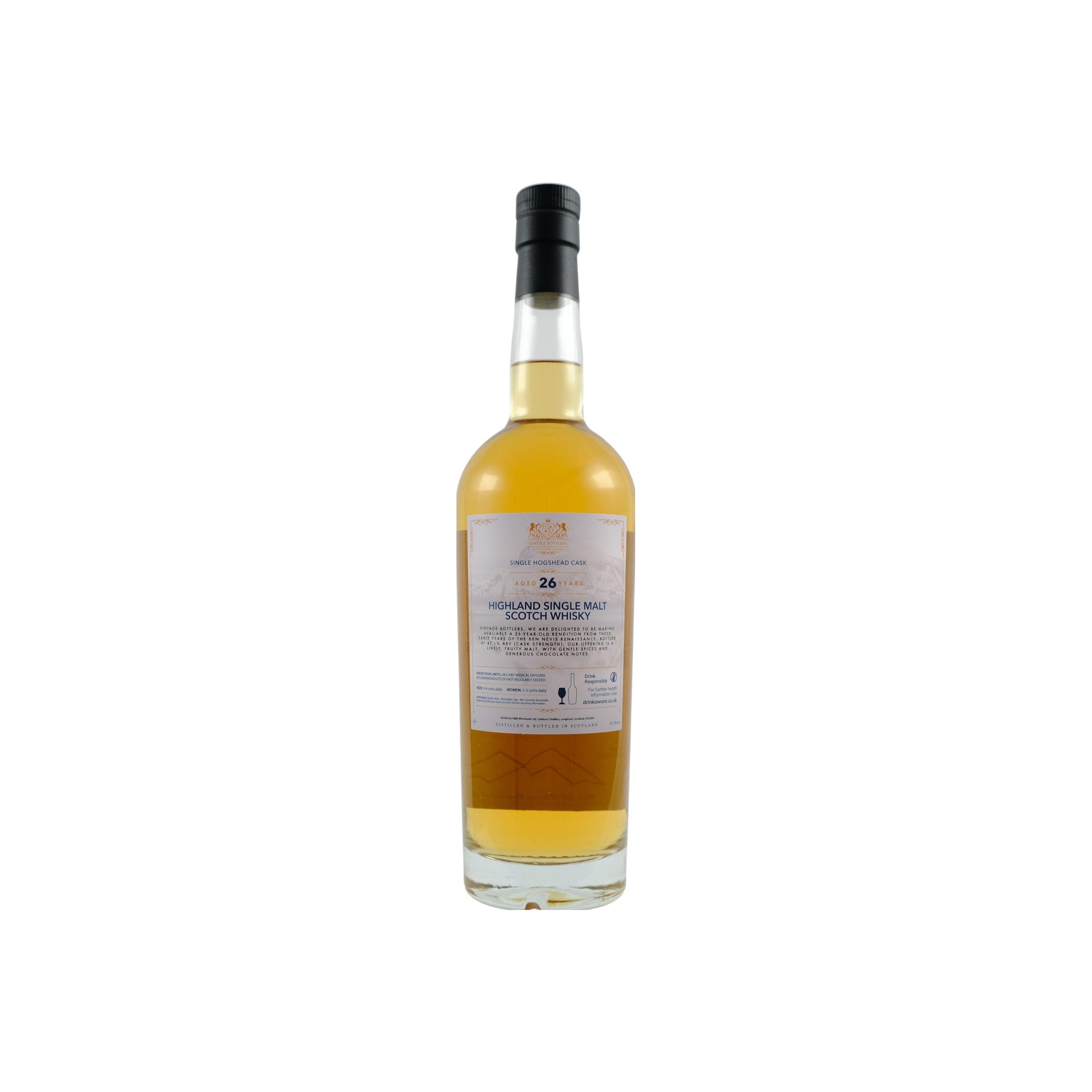 Ben Nevis 1996 26 Years Single Malt Whisky 2