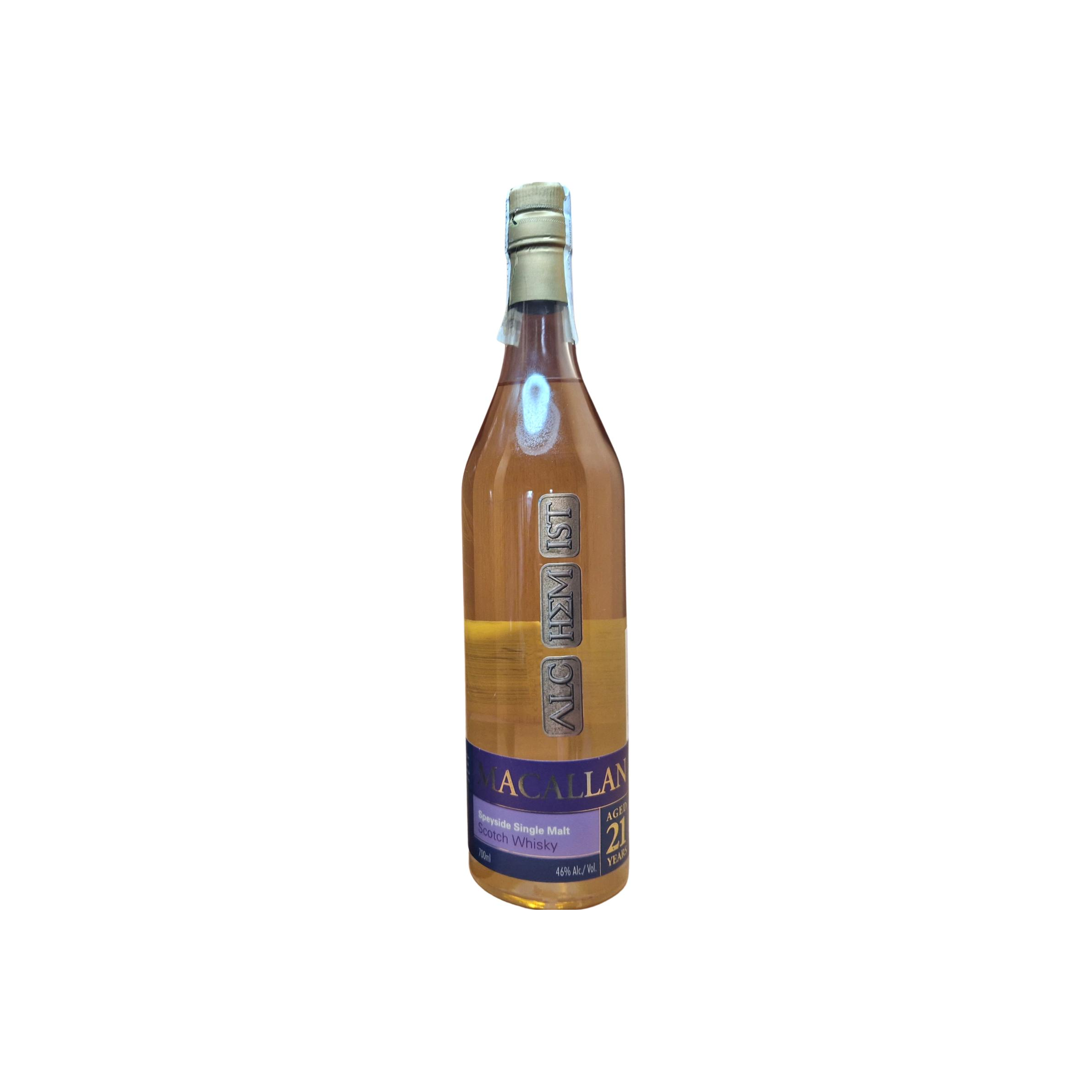 The Macallan 21 Years Single Malt Whisky