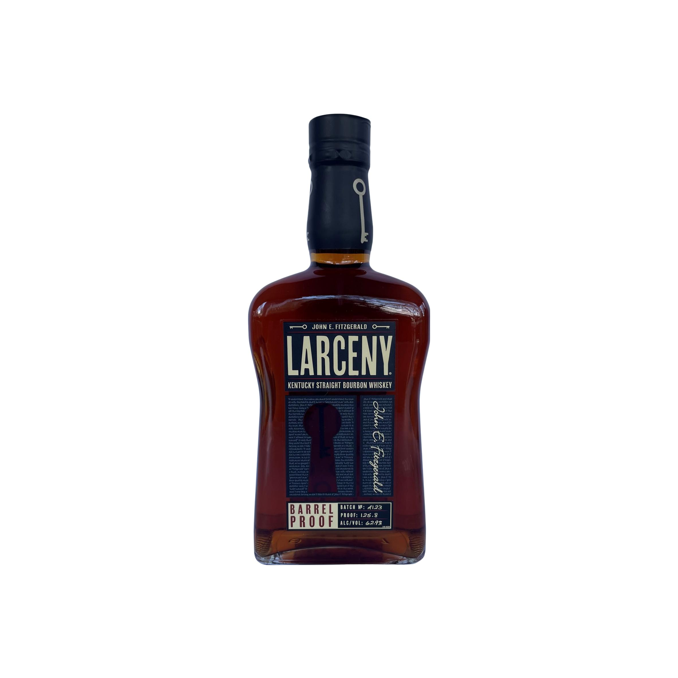 John E. Fitzgerald Larceny Barrel Proof