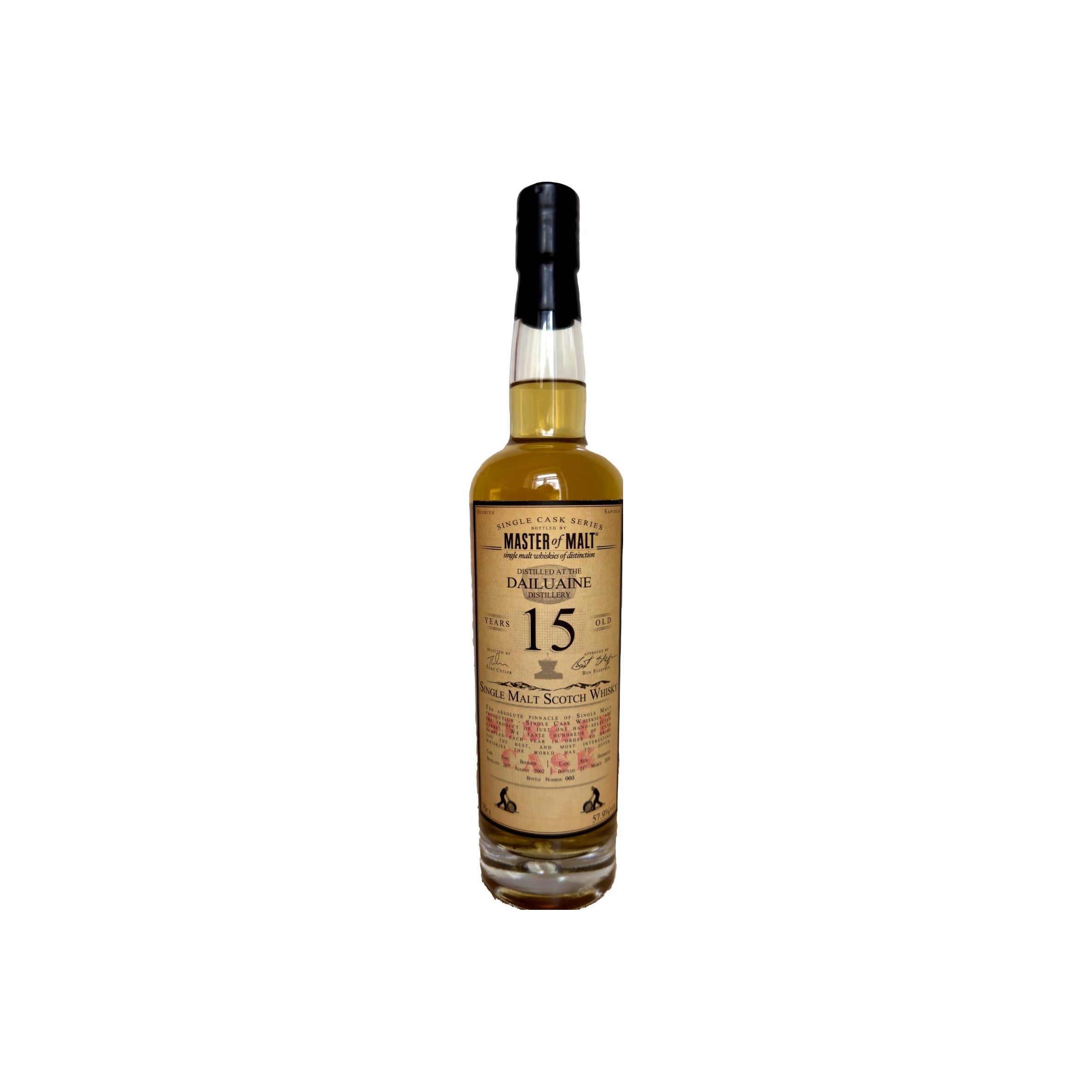 Dailuaine Single Cask 2002 15 Years Single Malt Whisky