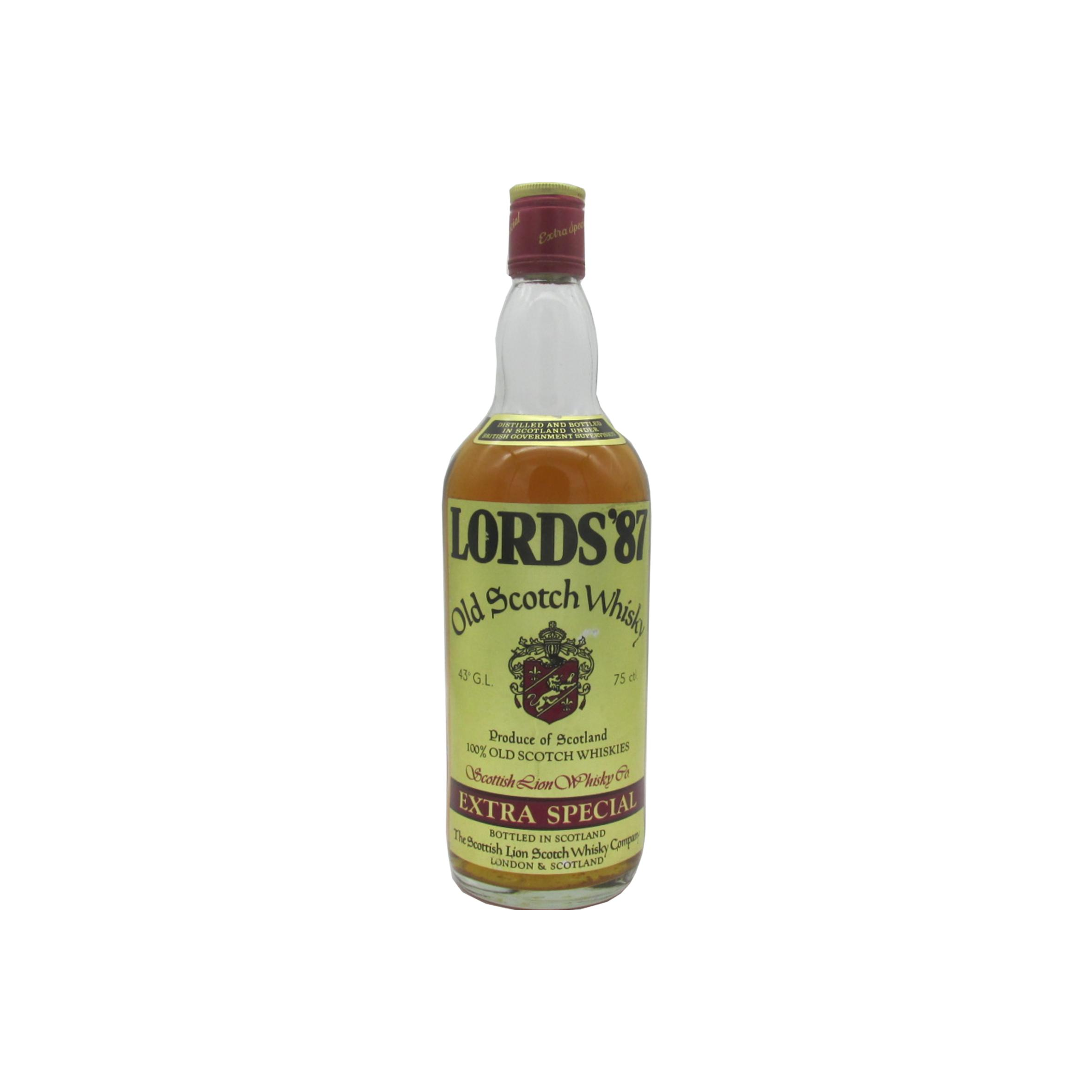 Lords '87 Old Scotch Whisky