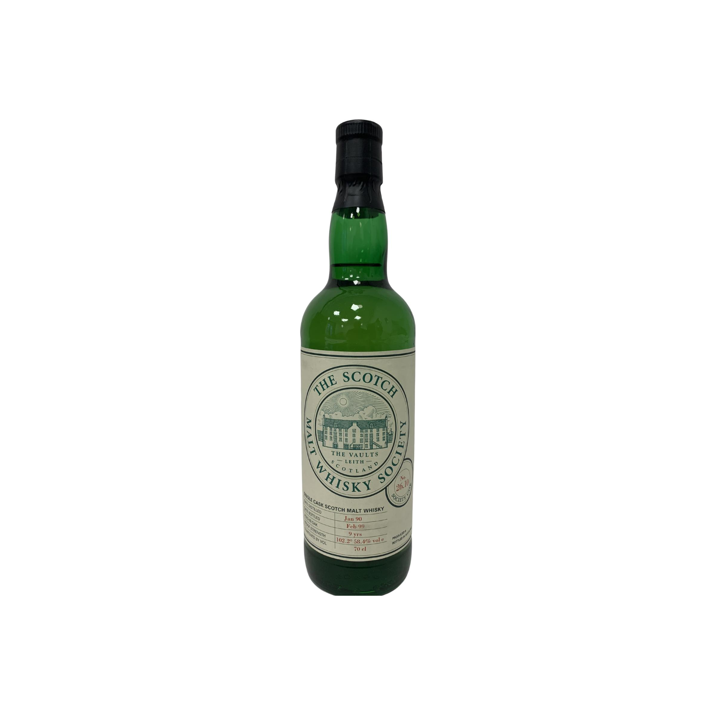 The Scotch Malt Whisky Society 1990 9 Years Single Malt Whisky