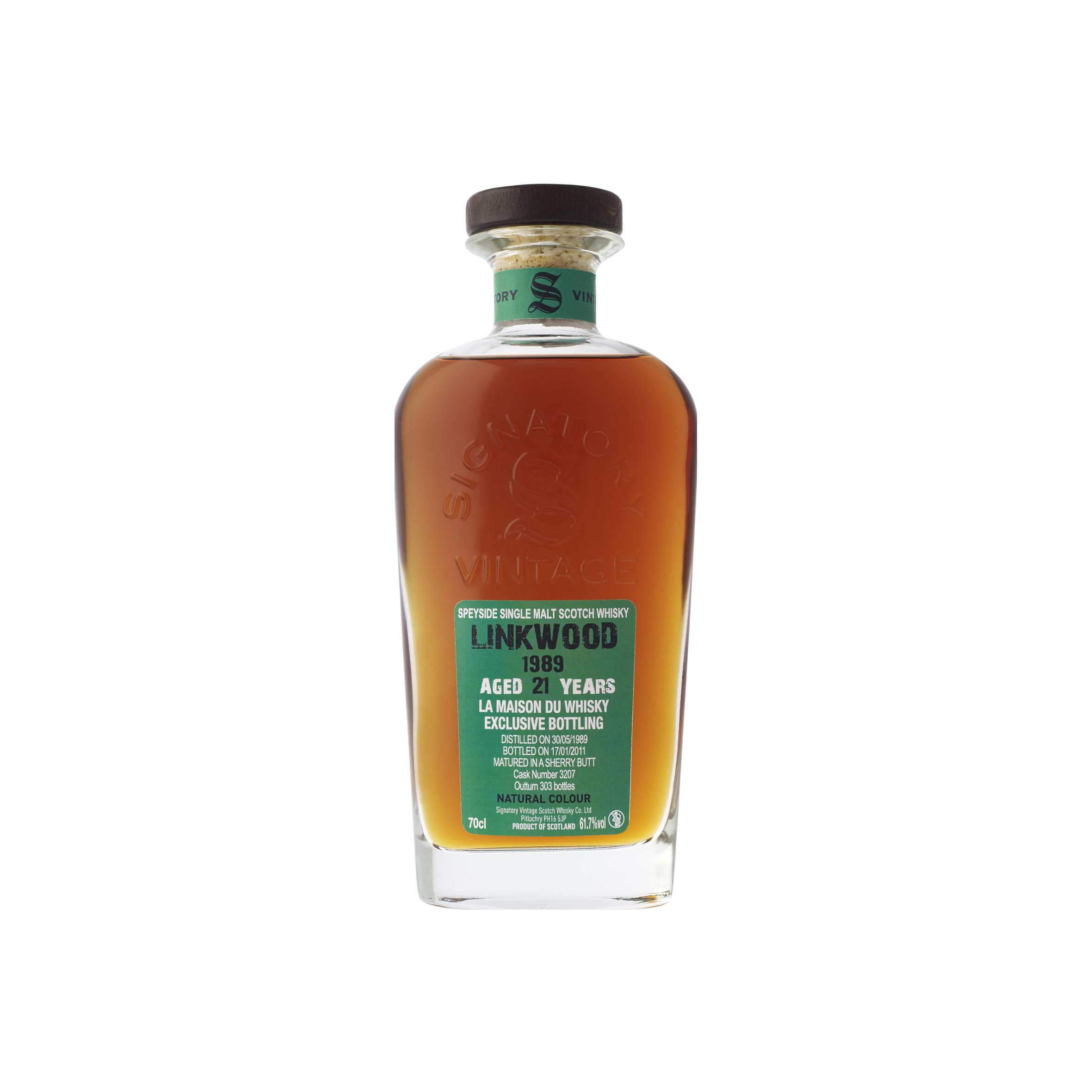 Linkwood Cask Strength Collection 1989 21 Years Single Malt Whisky