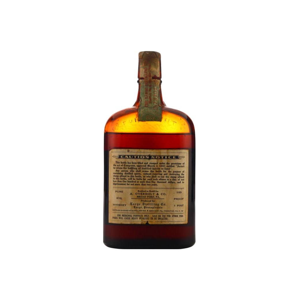 Old Overholt 1920 Rye Whisky