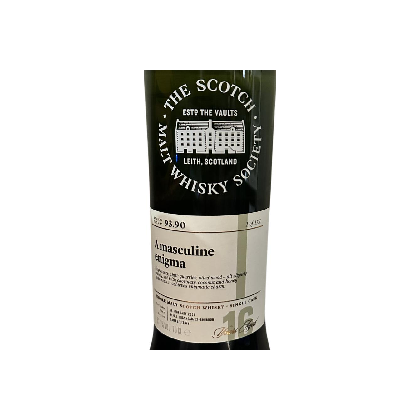 The Scotch Malt Whisky Society 2001 16 Years Single Malt Whisky