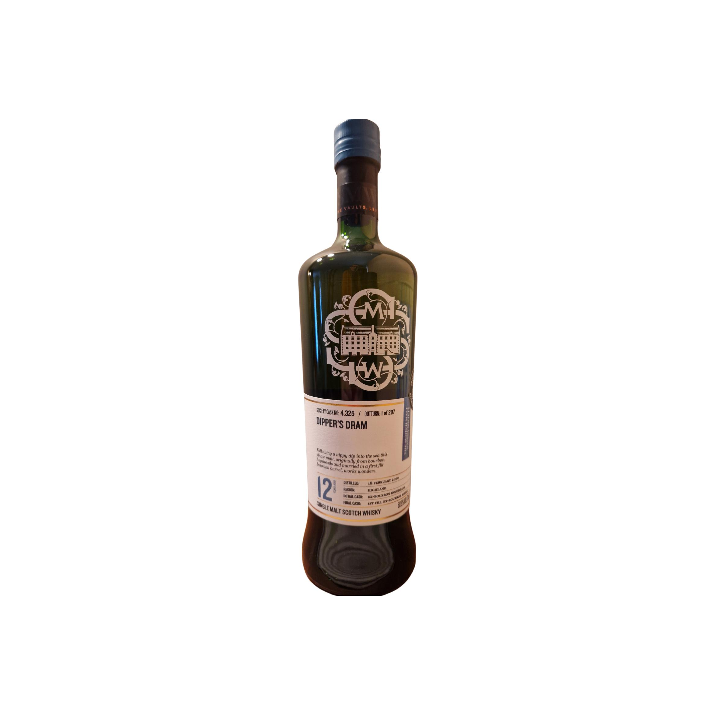 The Scotch Malt Whisky Society 2010 12 Years Single Malt Whisky