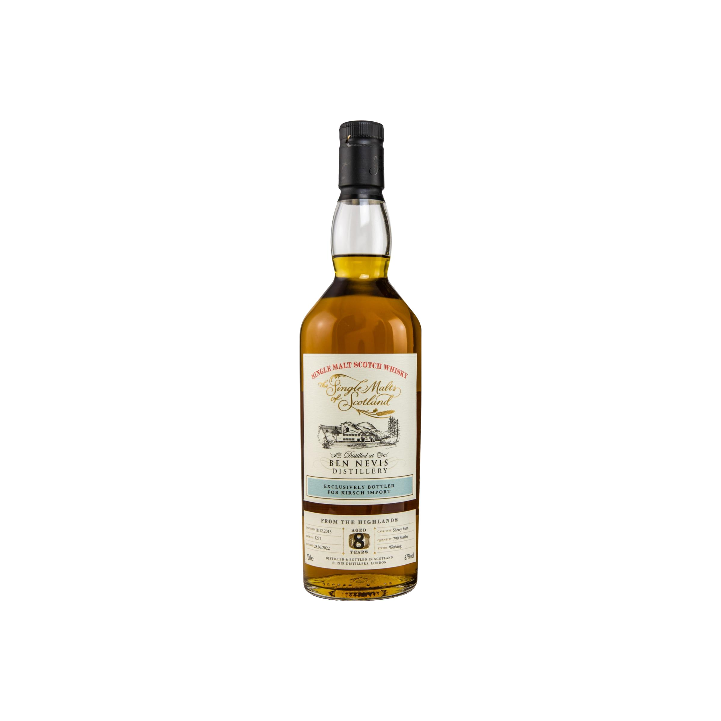 Elixir Distillers 2013 8 Years Single Malt Whisky