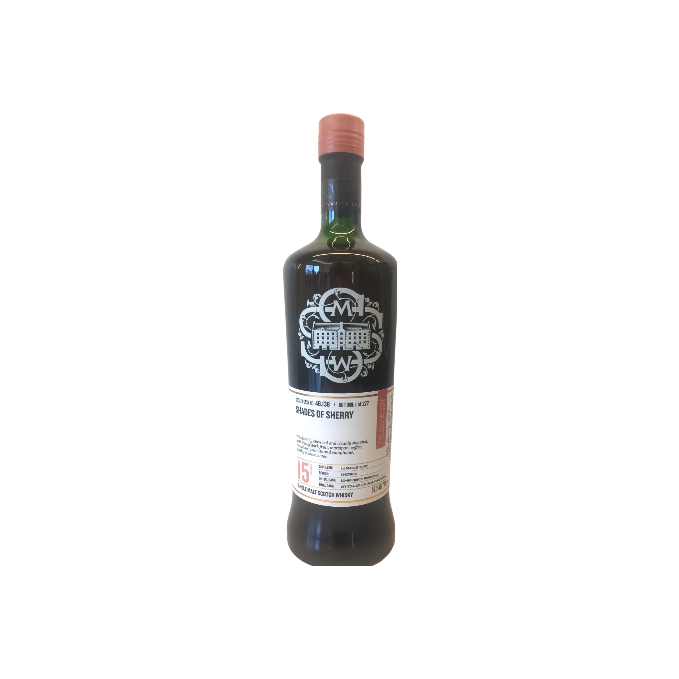 The Scotch Malt Whisky Society 2007 15 Years Single Malt Whisky