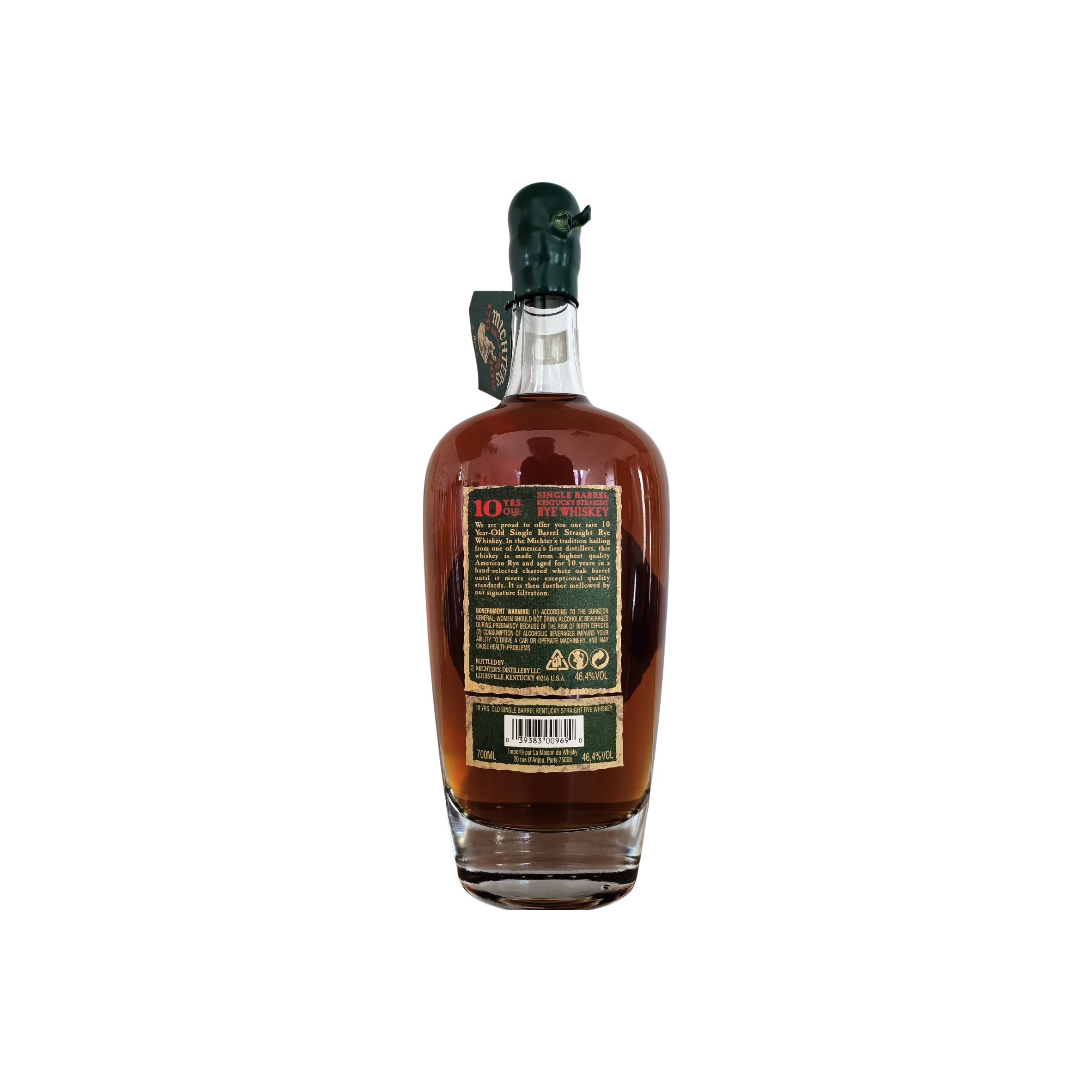 Michter's 10 Years Rye Whisky 2