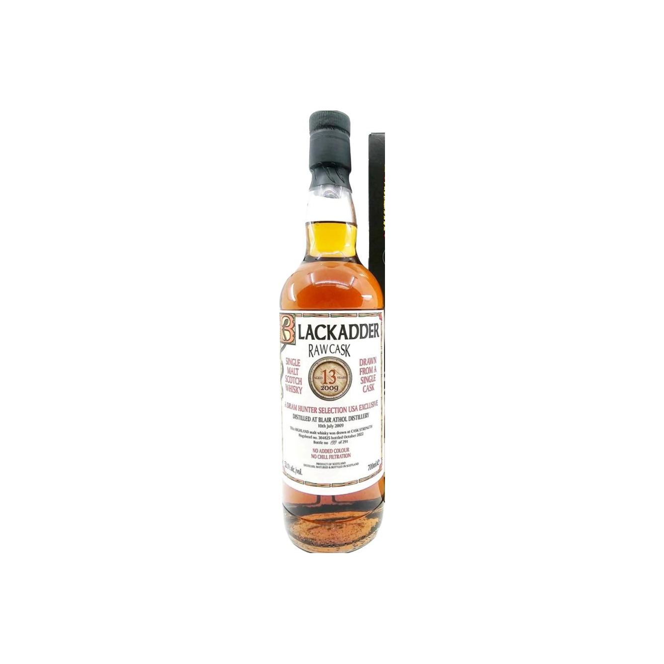 Blackadder 2009 13 Years Single Malt Whisky 2