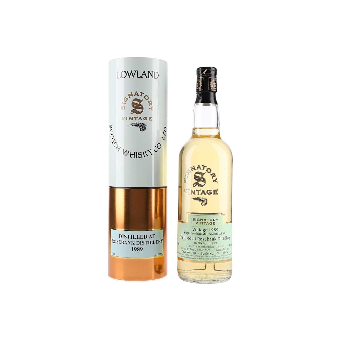 Rosebank Vintage Collection 1989 13 Years Single Malt Whisky 2