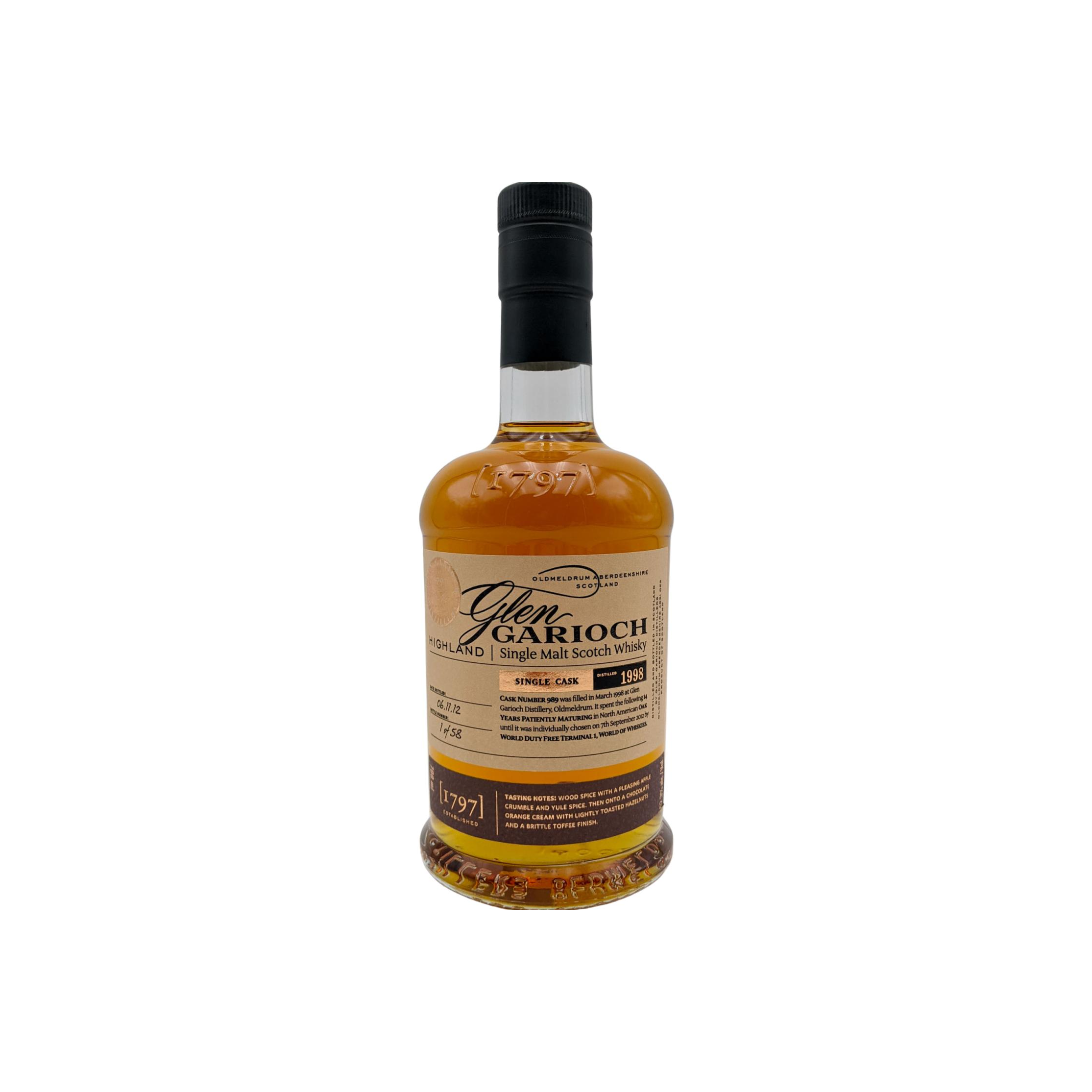 Glen Garioch Single Cask 1998 14 Years Single Malt Whisky