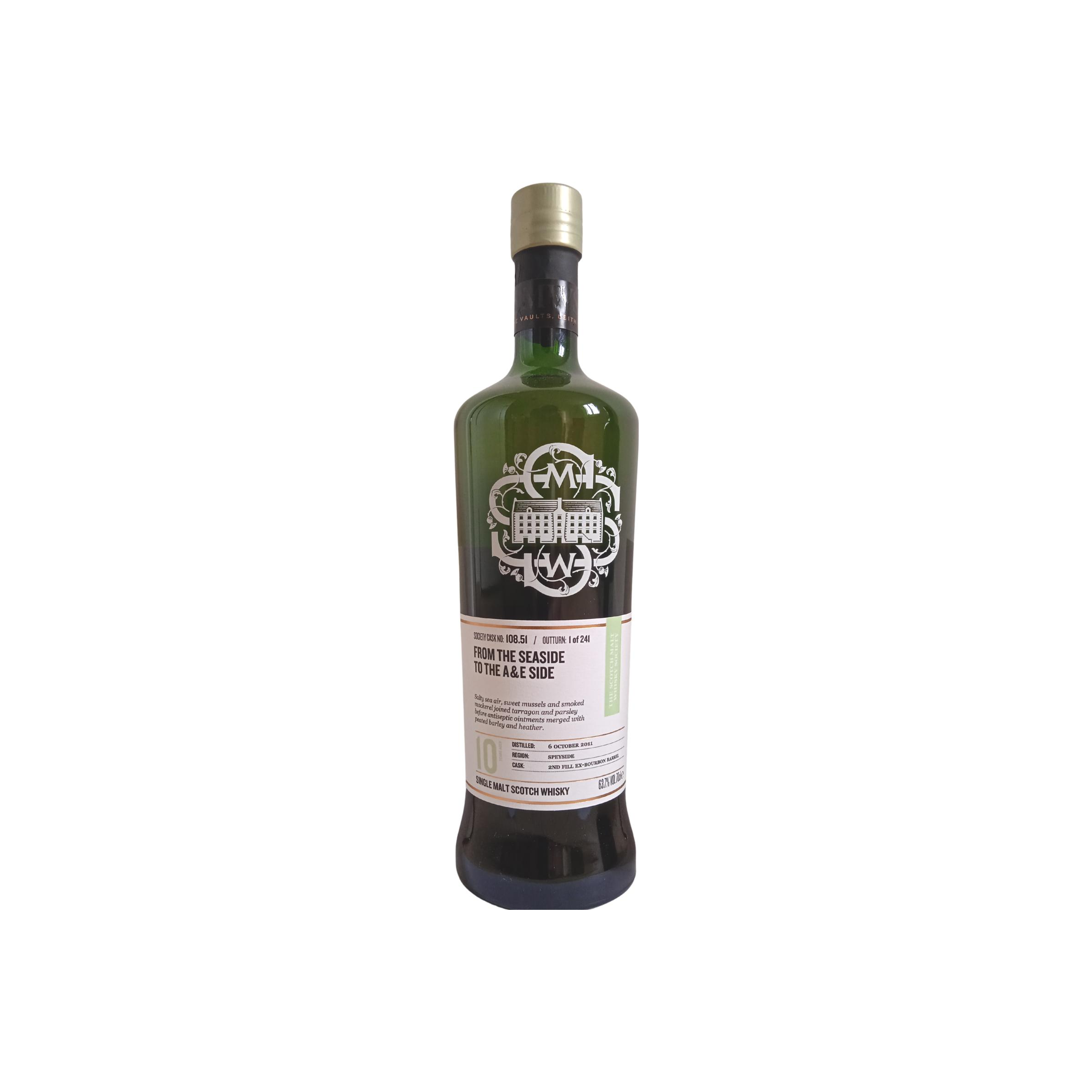 The Scotch Malt Whisky Society 2011 10 Years Single Malt Whisky