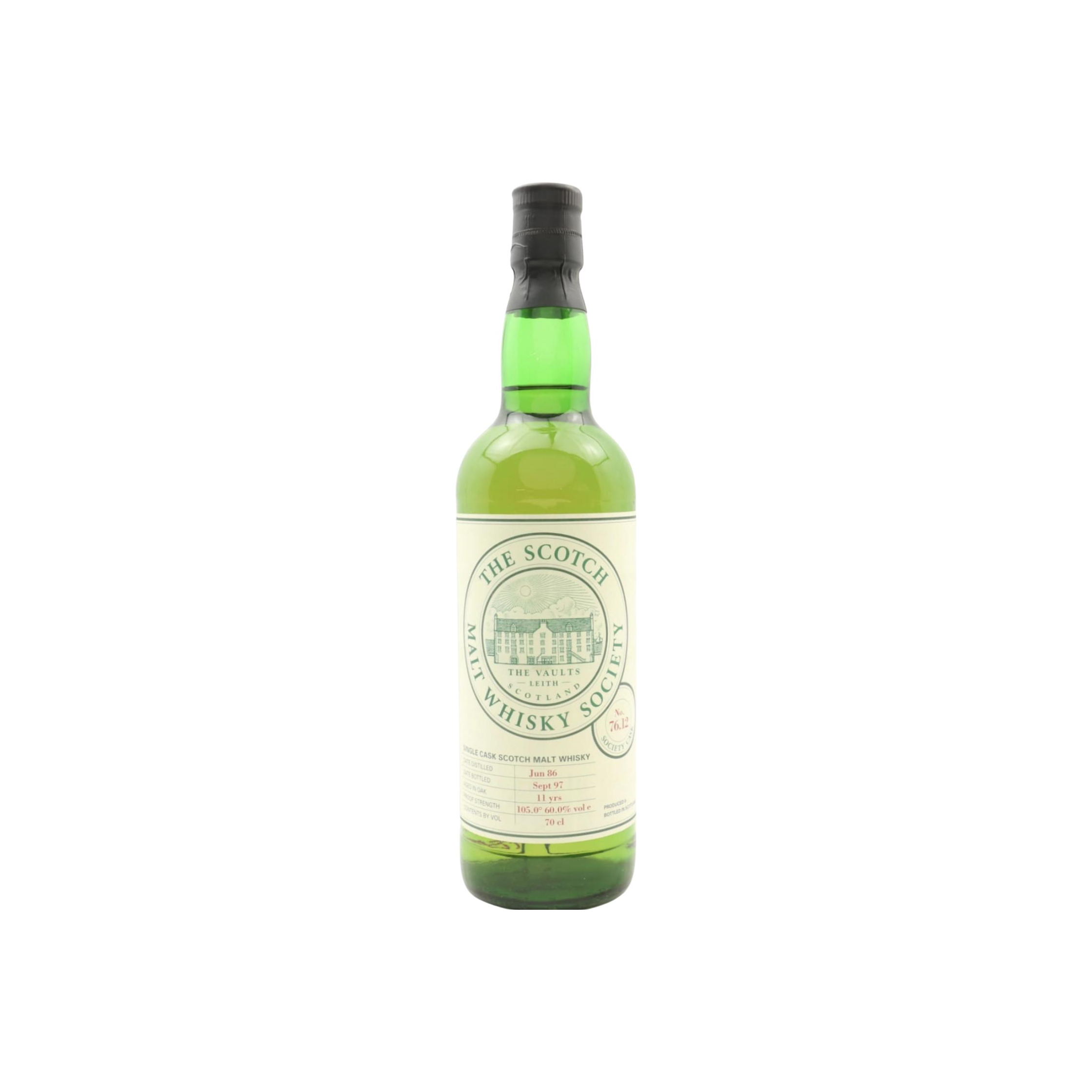 The Scotch Malt Whisky Society 1986 11 Years Single Malt Whisky