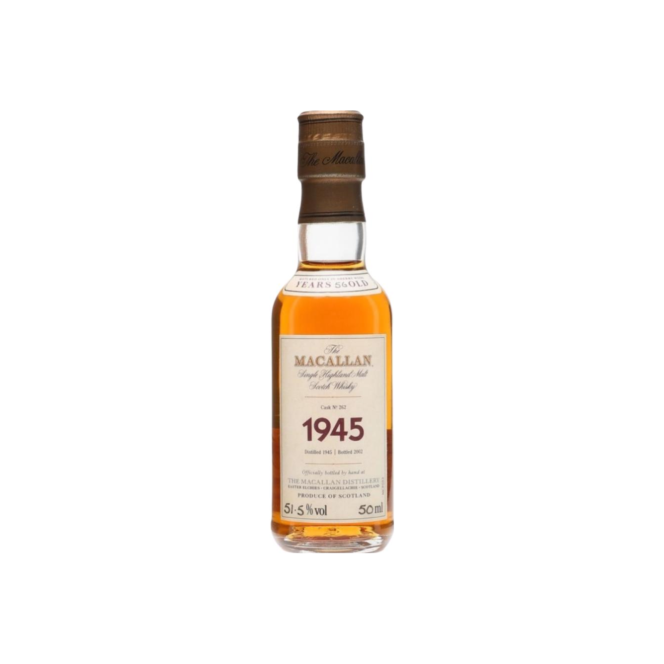 The Macallan 1945 56 Years Single Malt Whisky