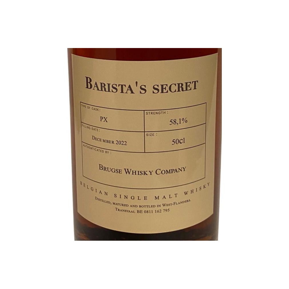 Bruges Whisky Company Barista's Secret 2