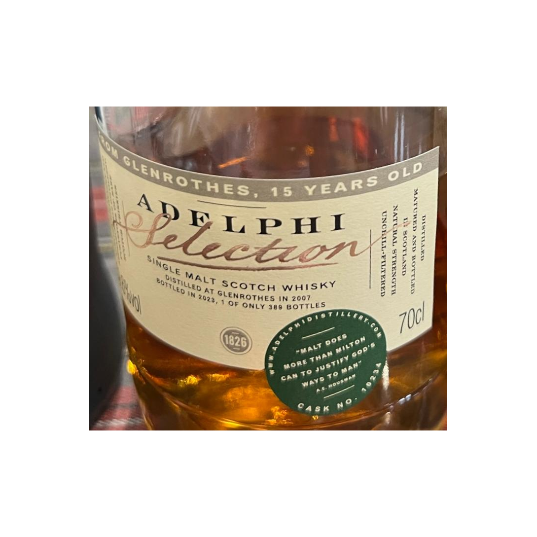 The Glenrothes Limited Edition 2007 15 Years Single Malt Whisky 2