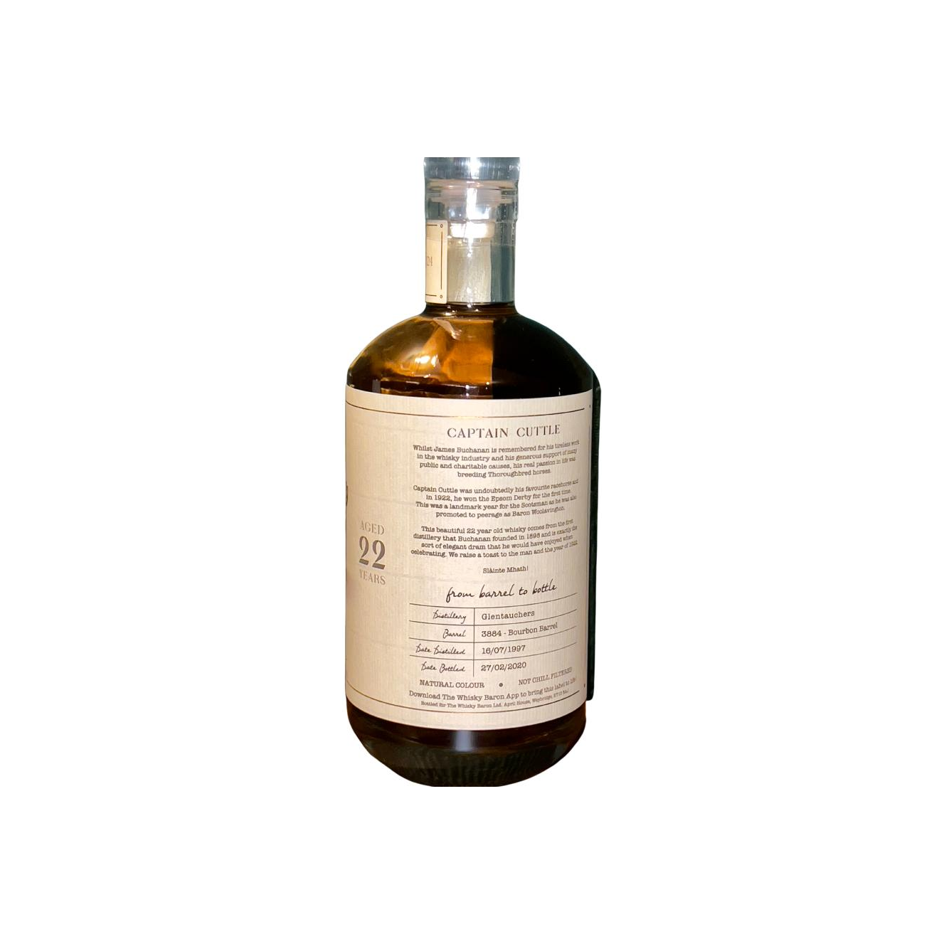 Glentauchers 1997 22 Years Single Malt Whisky 2