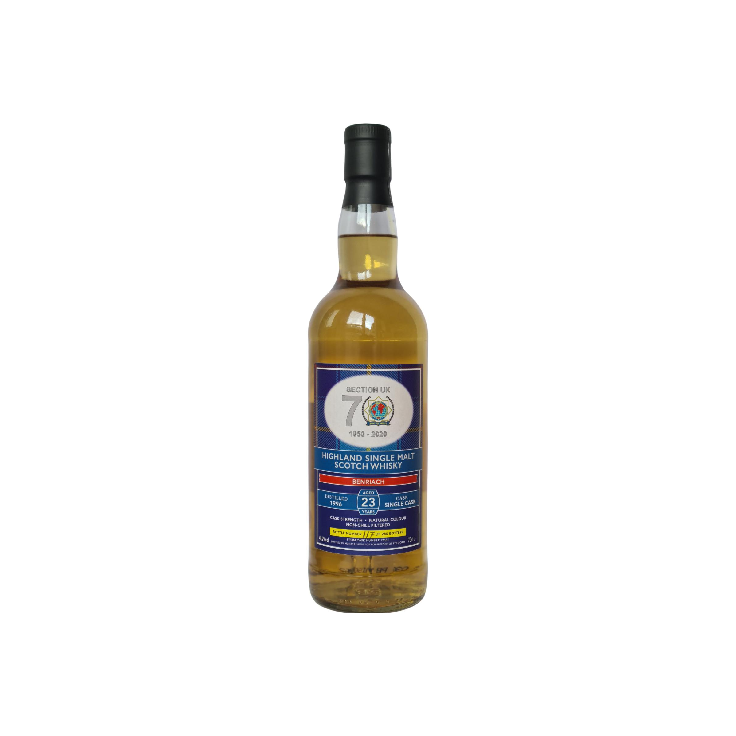 BenRiach 1996 23 Years Single Malt Whisky