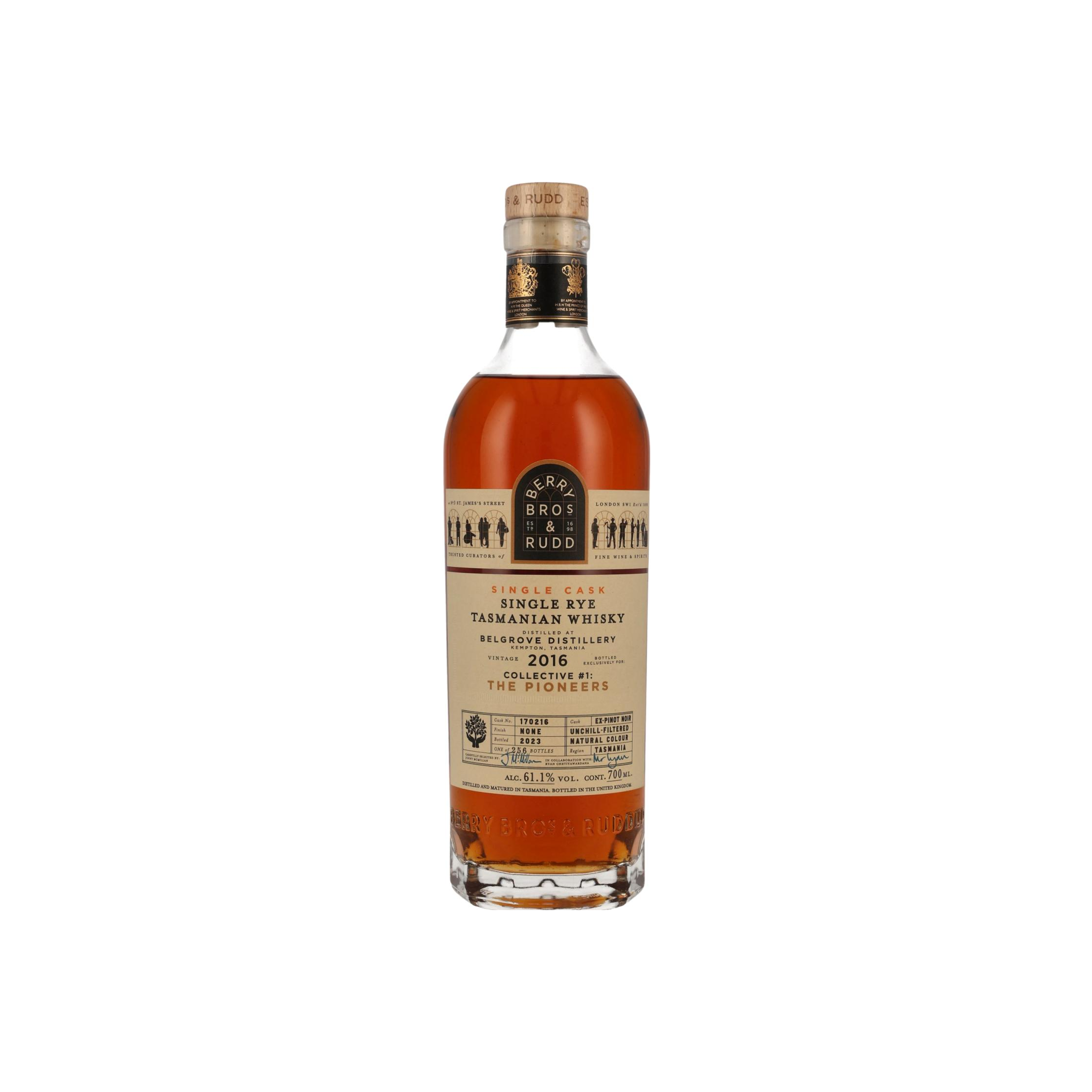 Belgrove 2016 Rye Whisky