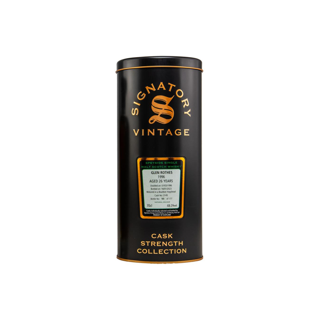 The Glenrothes Cask Strength Collection 1996 26 Years Single Malt Whisky 2