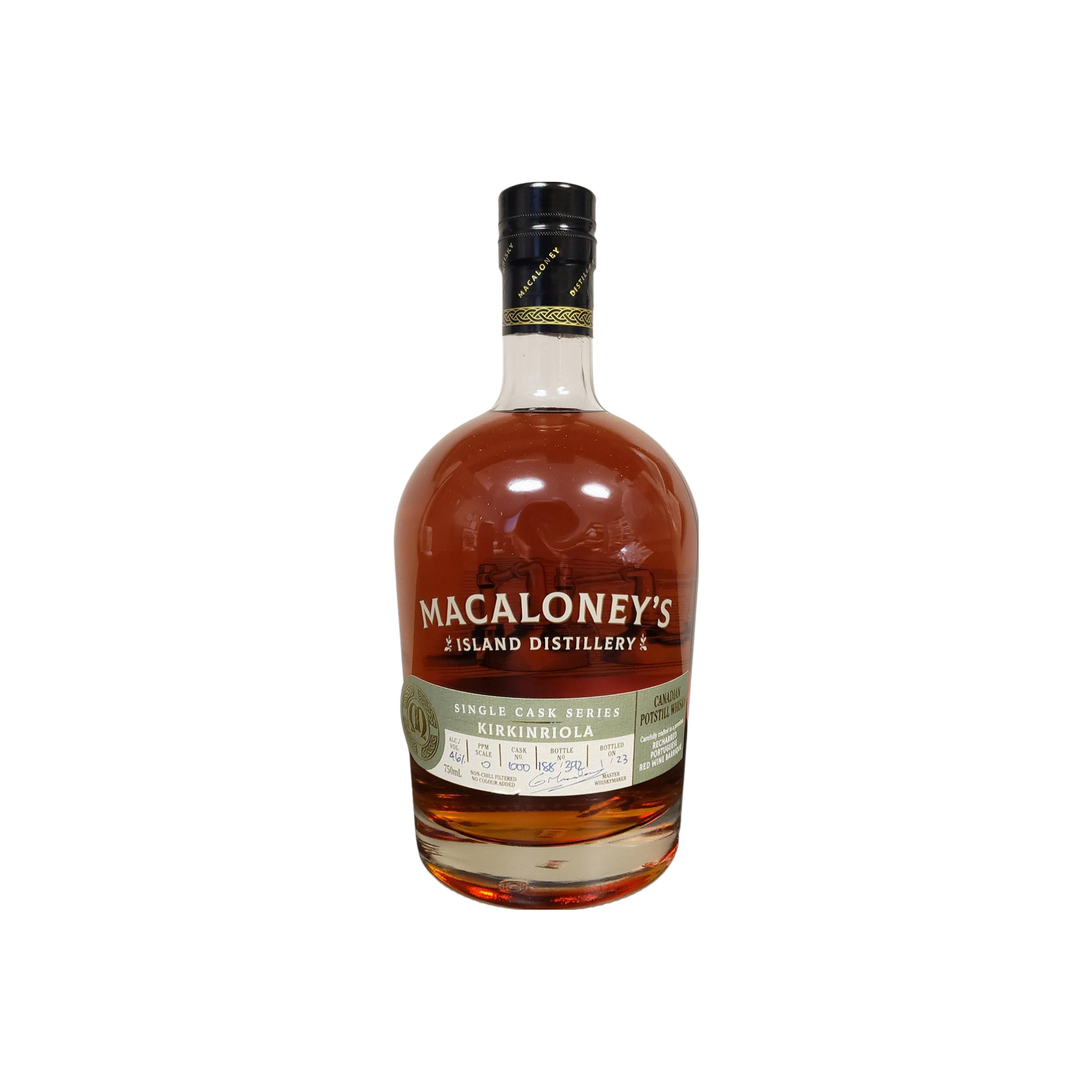 Macaloney's Single Pot Still Whisky