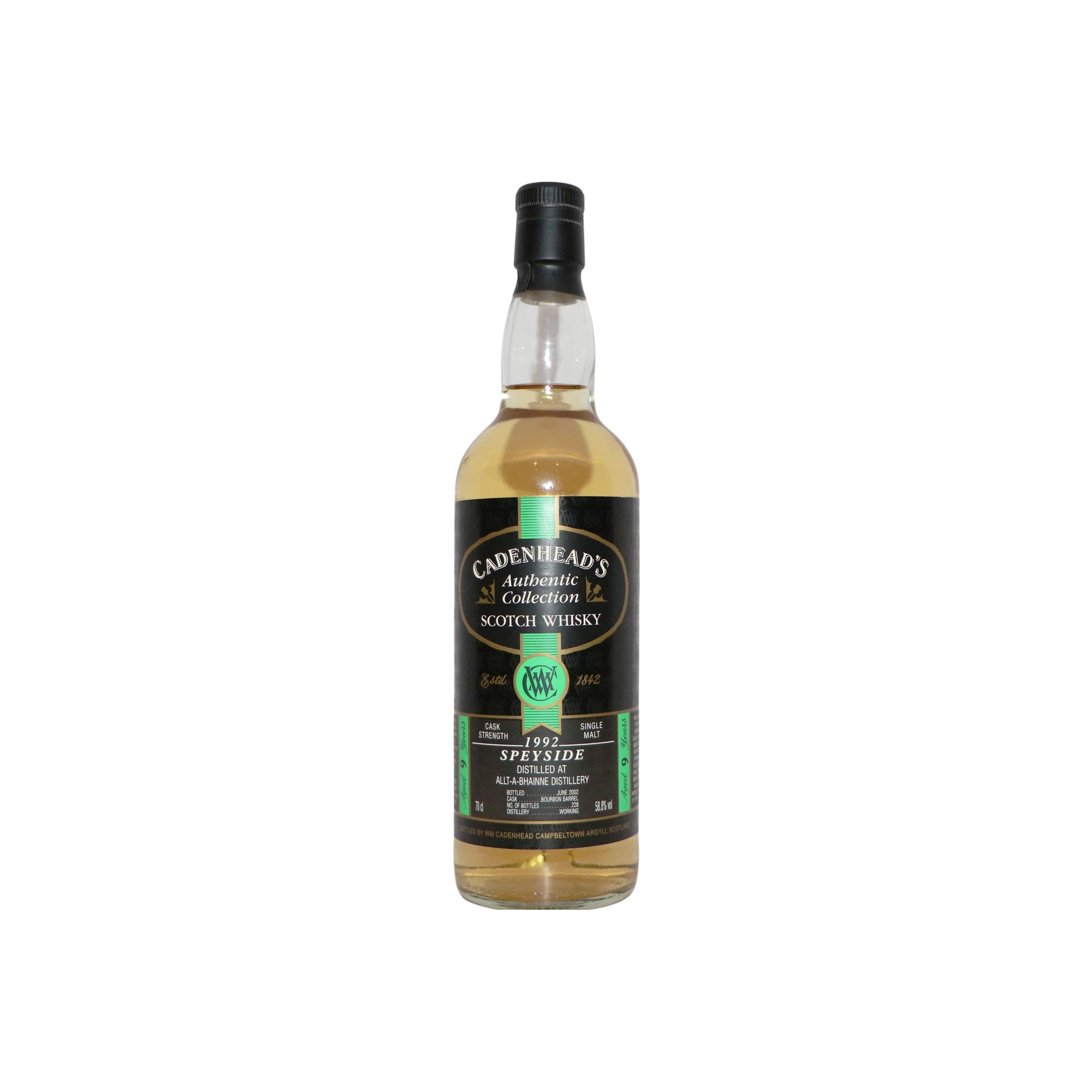 Allt-A-Bhainne Authentic Collection 1992 9 Years Single Malt Whisky