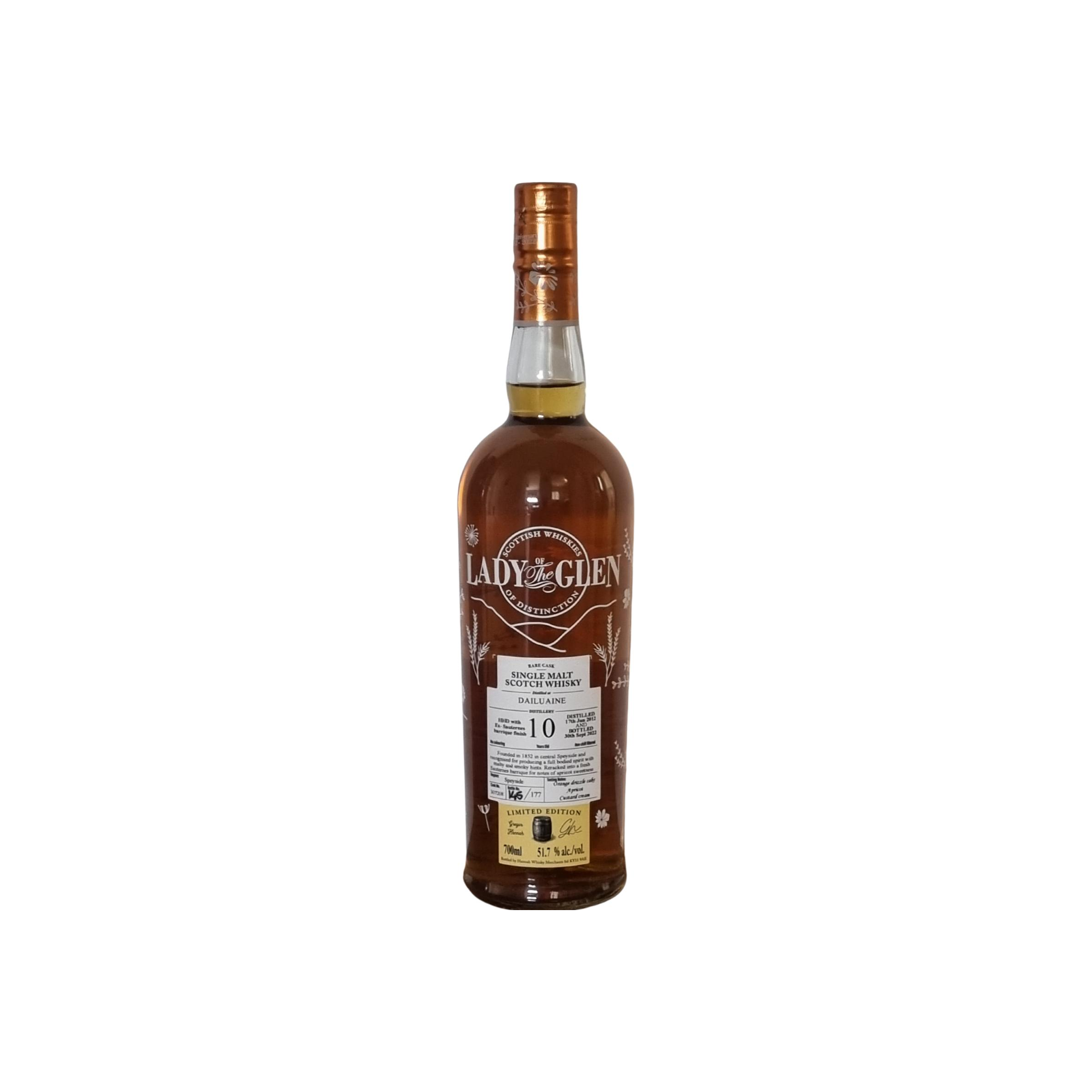 Dailuaine Limited Edition 2012 10 Years Single Malt Whisky