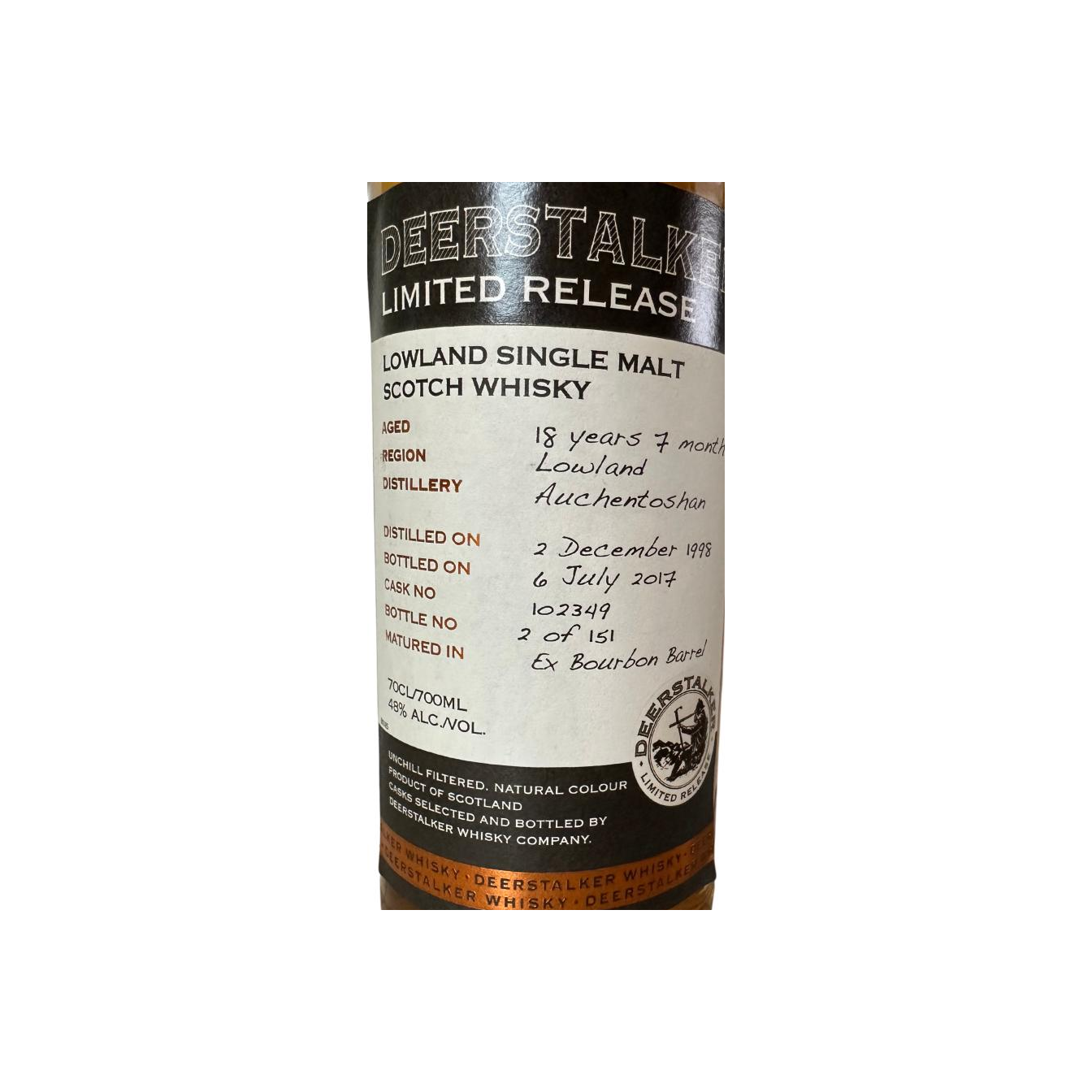 Auchentoshan 1998 18 Years Single Malt Whisky 3