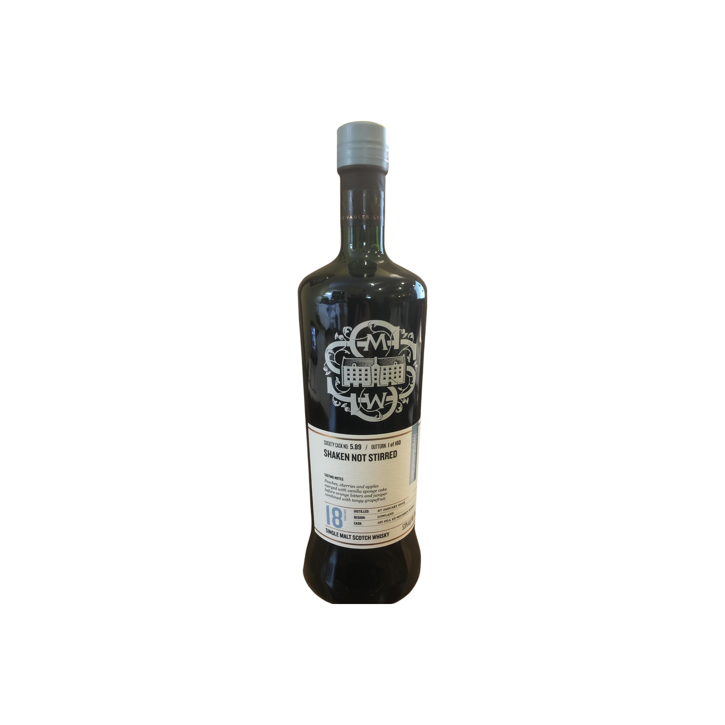 The Scotch Malt Whisky Society 2003 18 Years Single Malt Whisky