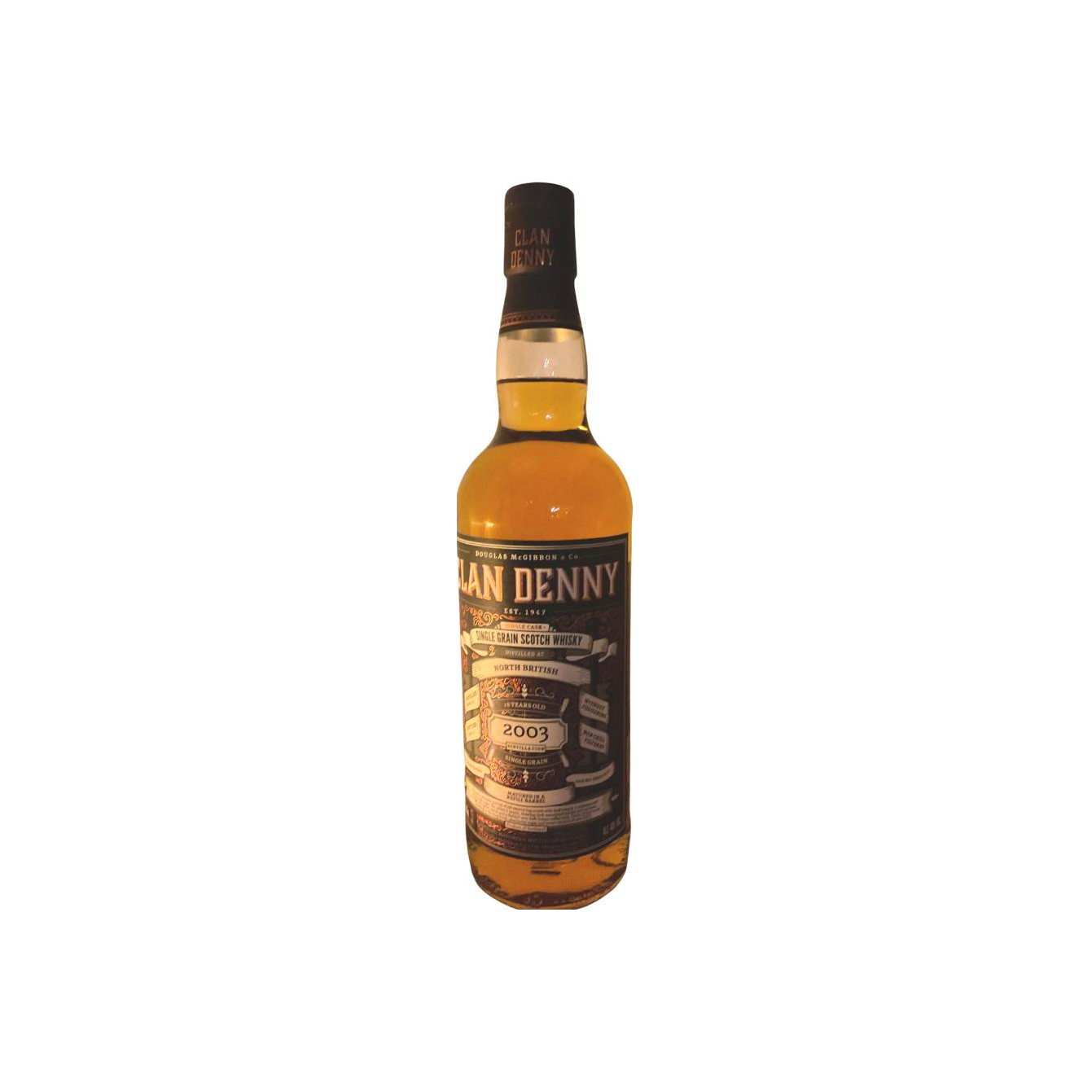North British 2003 18 Years Single Grain Whisky