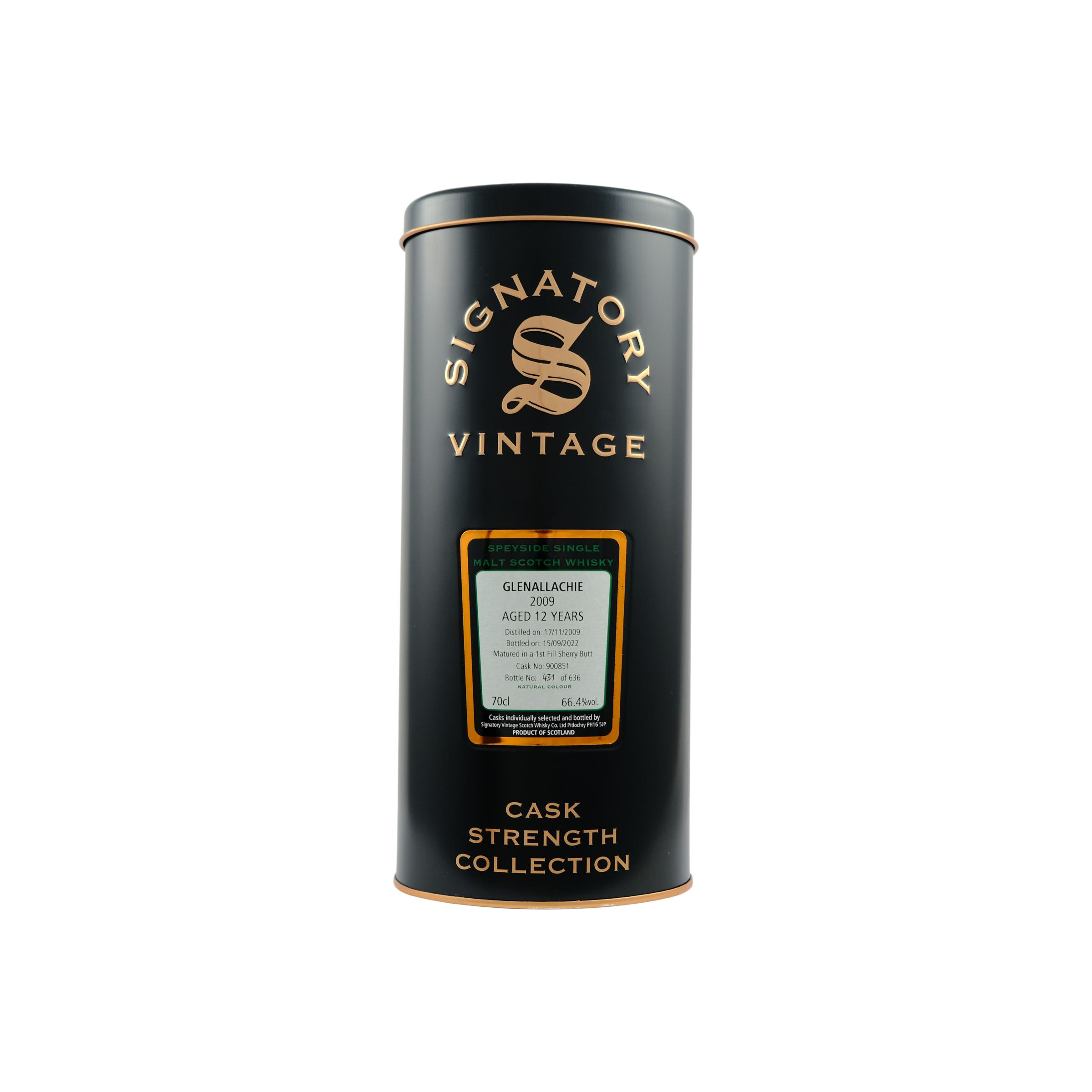 The GlenAllachie Cask Strength Collection 2009 12 Years Single Malt Whisky 2