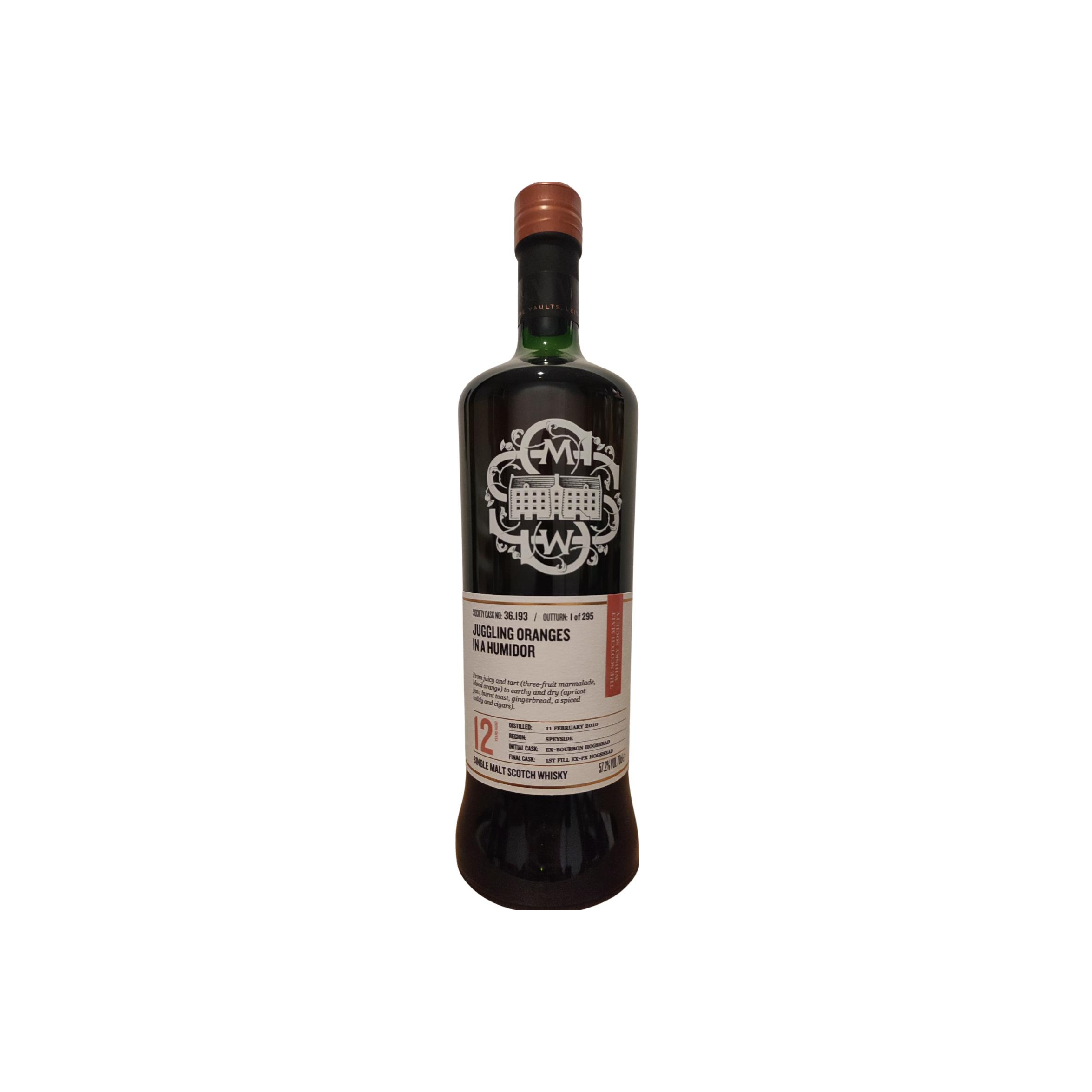 The Scotch Malt Whisky Society 2010 12 Years Single Malt Whisky