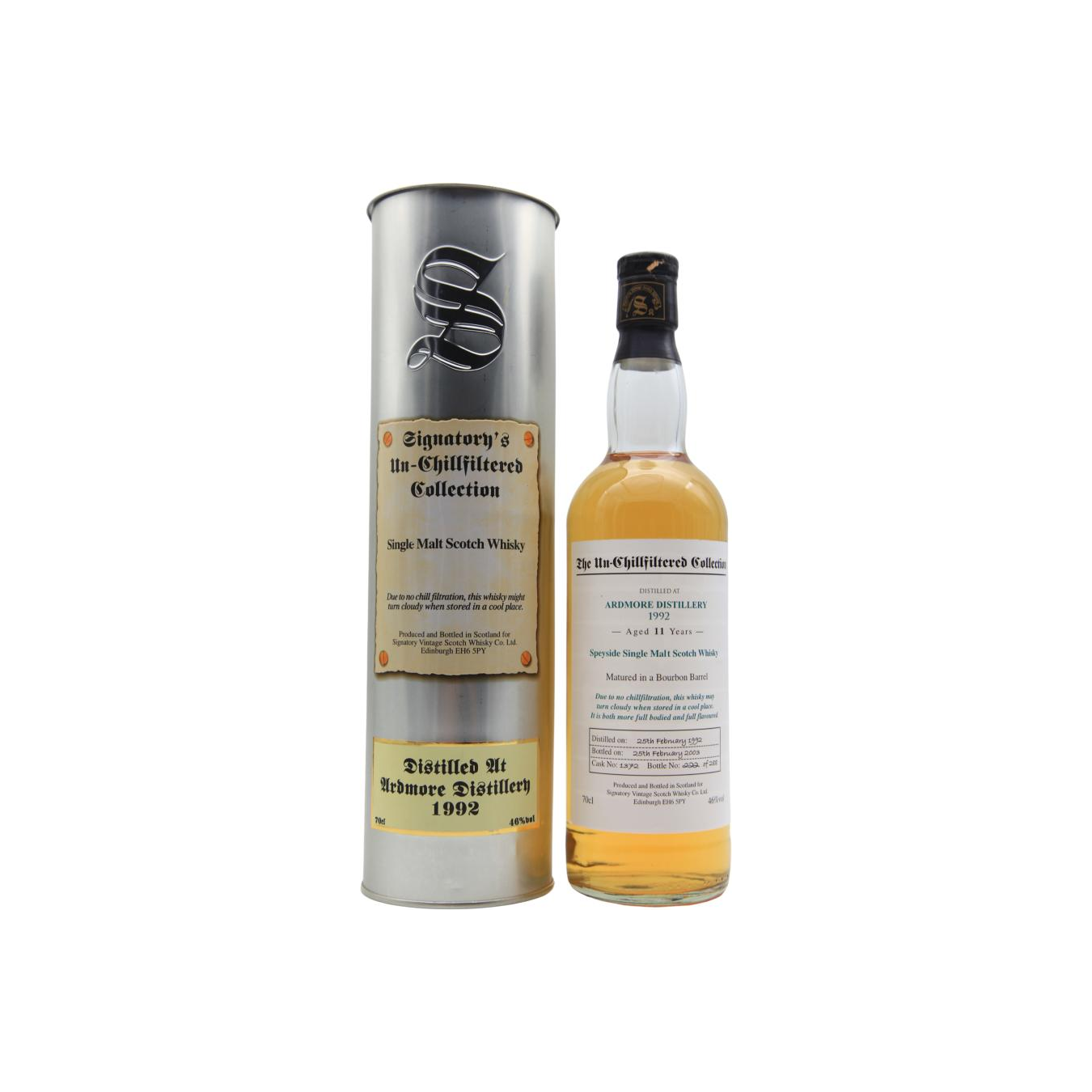 Ardmore The Un-Chillfiltered Collection 1992 11 Years Single Malt Whisky 2