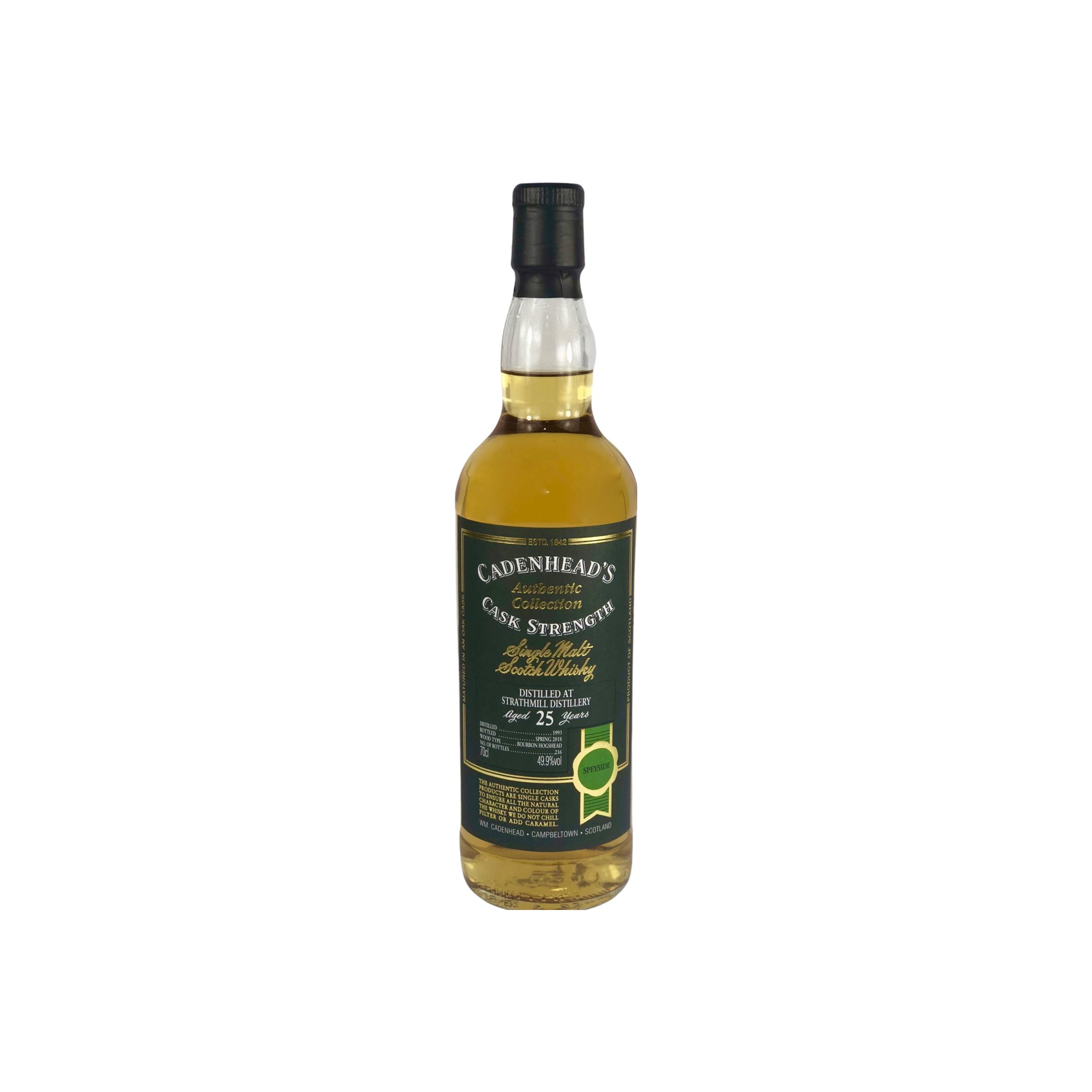 Strathmill Authentic Collection 1993 25 Years Single Malt Whisky