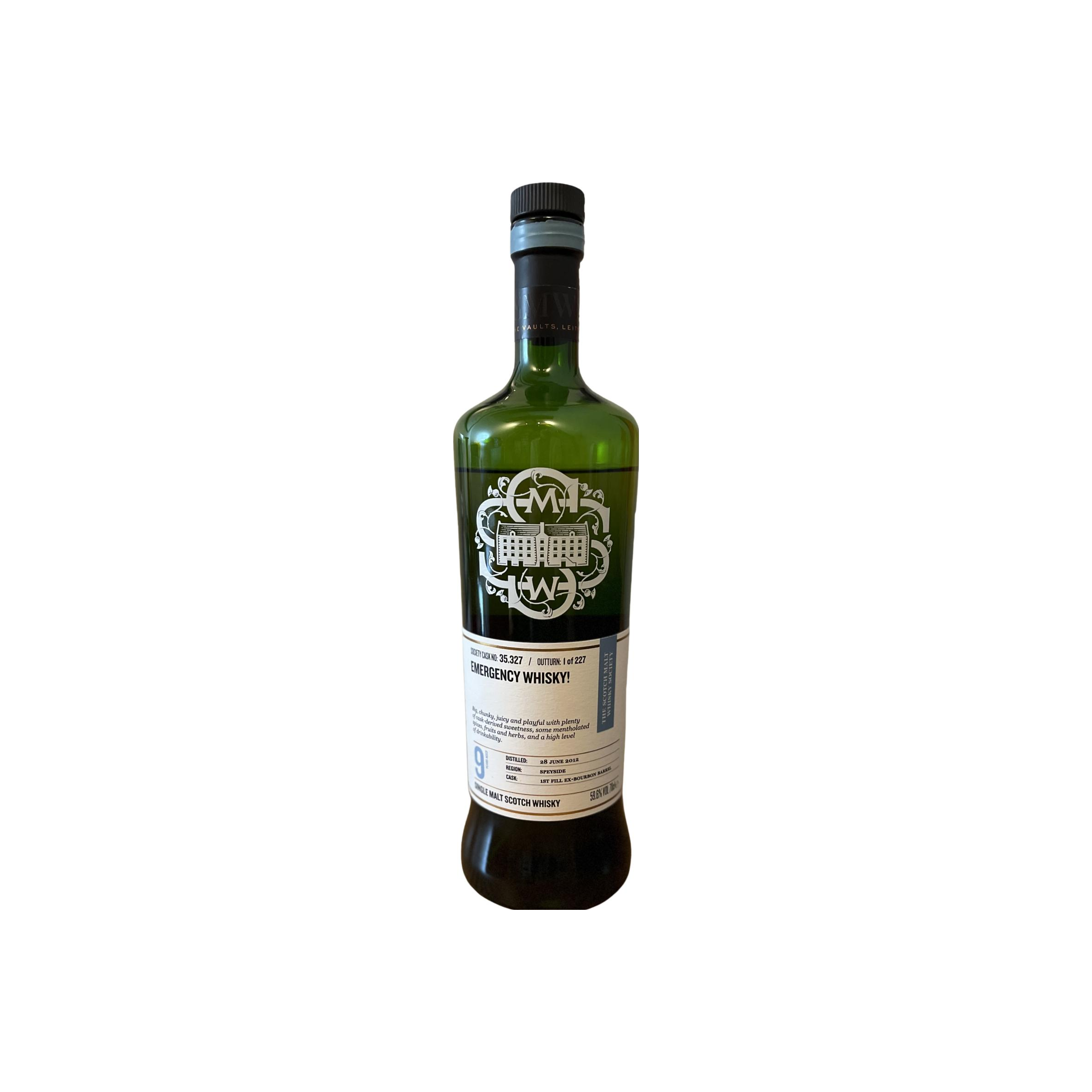 The Scotch Malt Whisky Society 2012 9 Years Single Malt Whisky