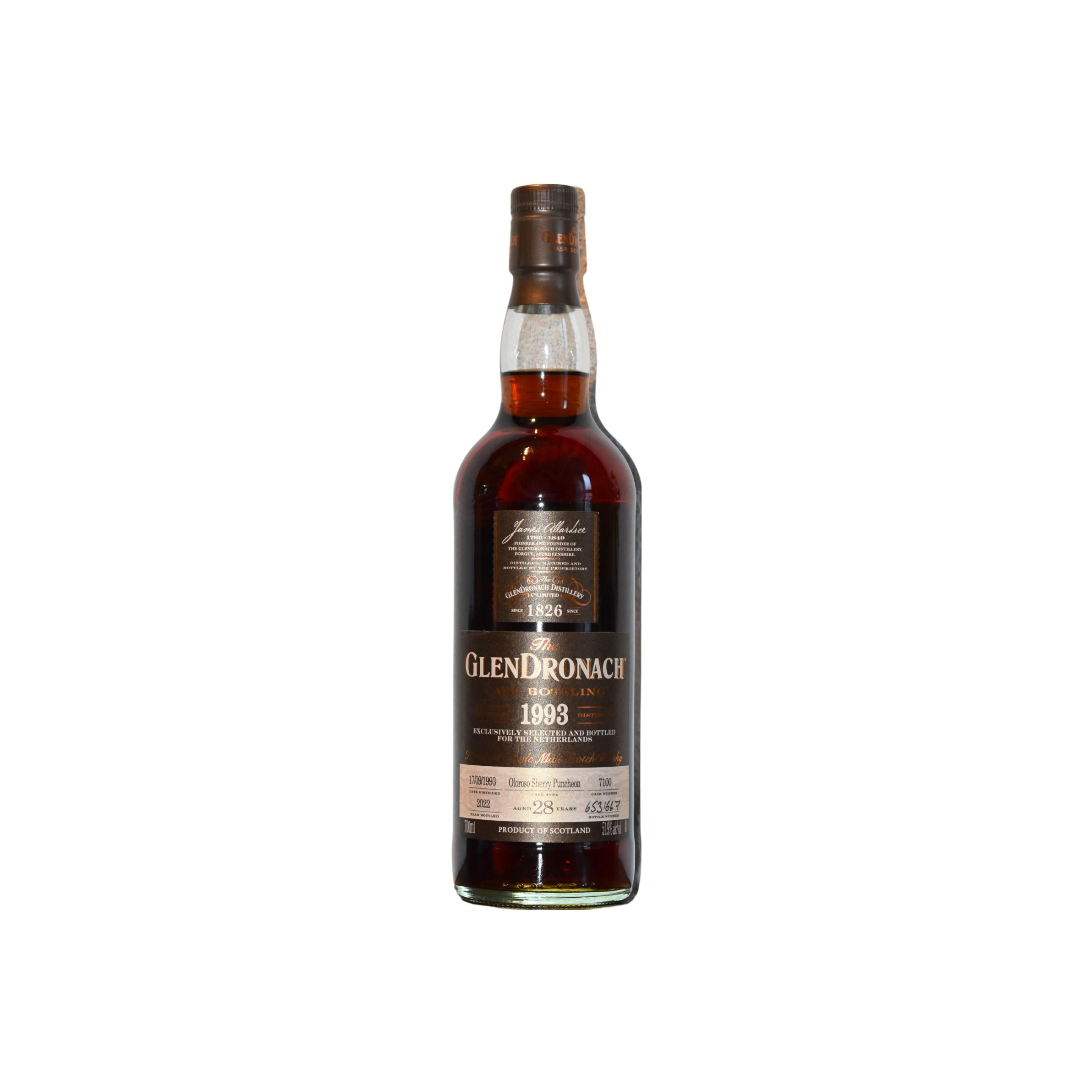 GlenDronach 1993 28 Years Single Malt Whisky