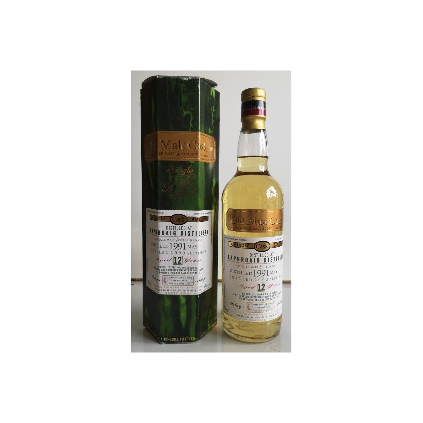 Laphroaig Old Malt Cask 1991 12 Years Single Malt Whisky 2
