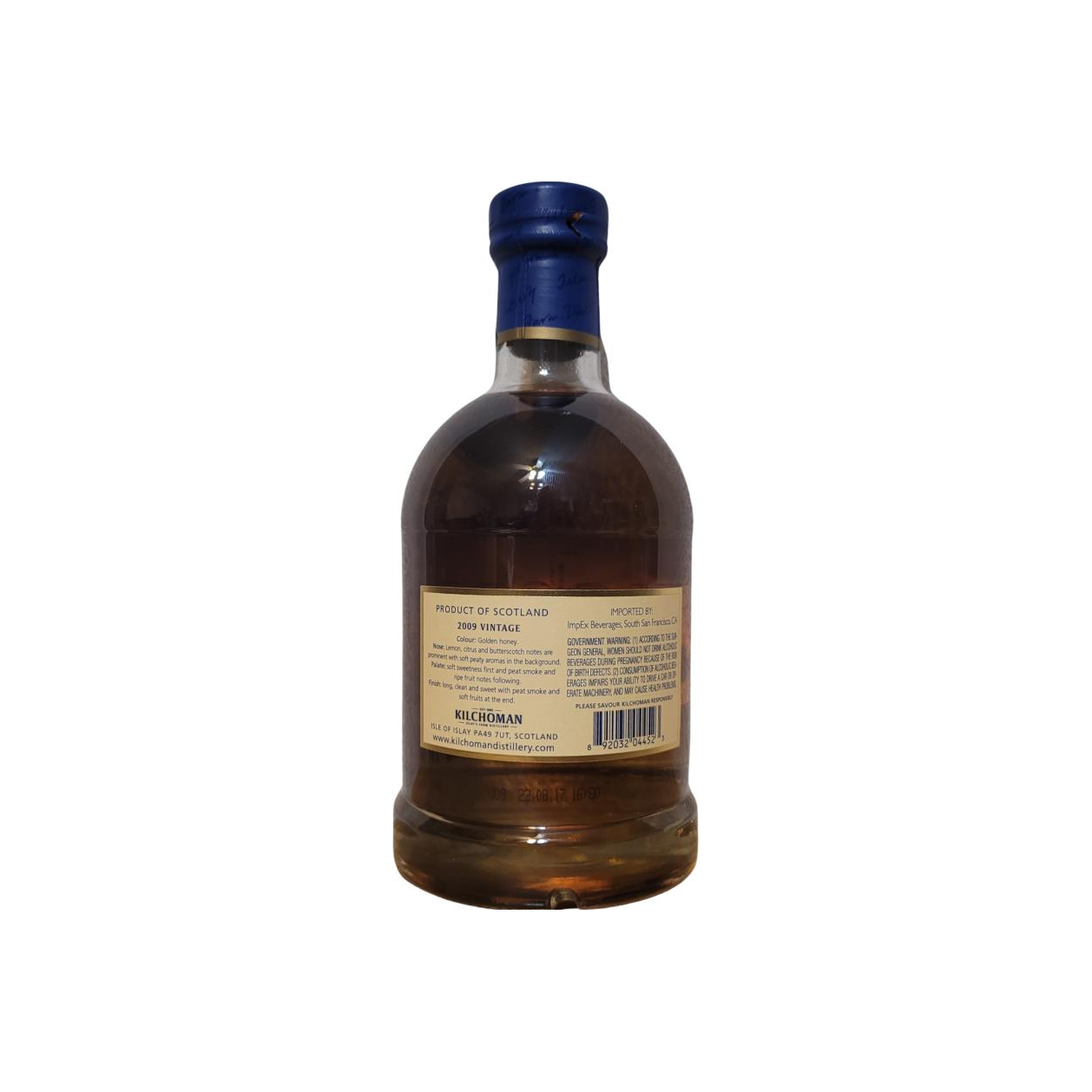 Kilchoman 2009 8 Years Single Malt Whisky 2